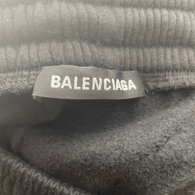 BALENCIAGA/Shorts/XL/Cotton/BLK/SWEATSHORTS