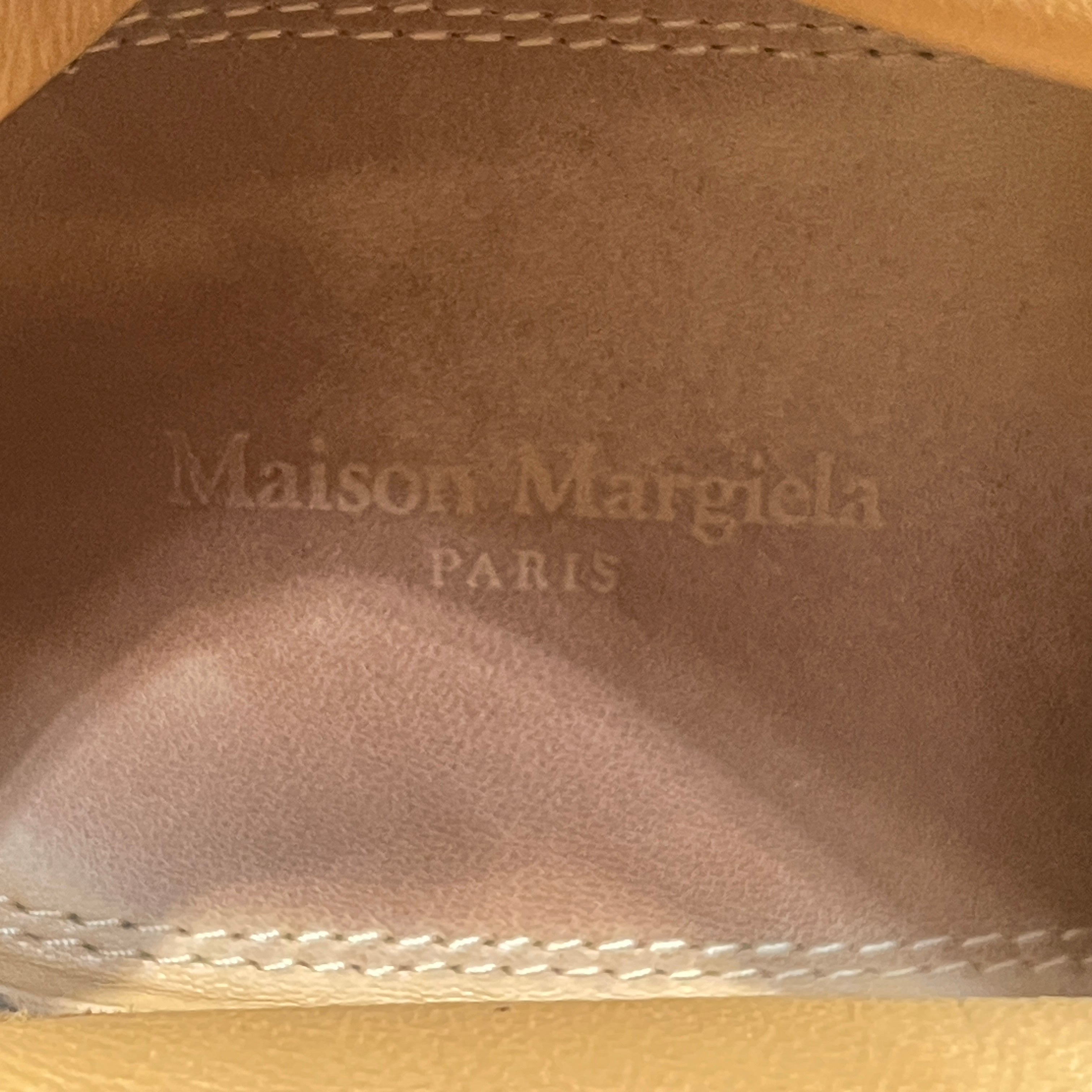 Maison Margiela/Pull-On Boots/EU 43/Leather/BLK/Tabi Heeled Boot view 6
