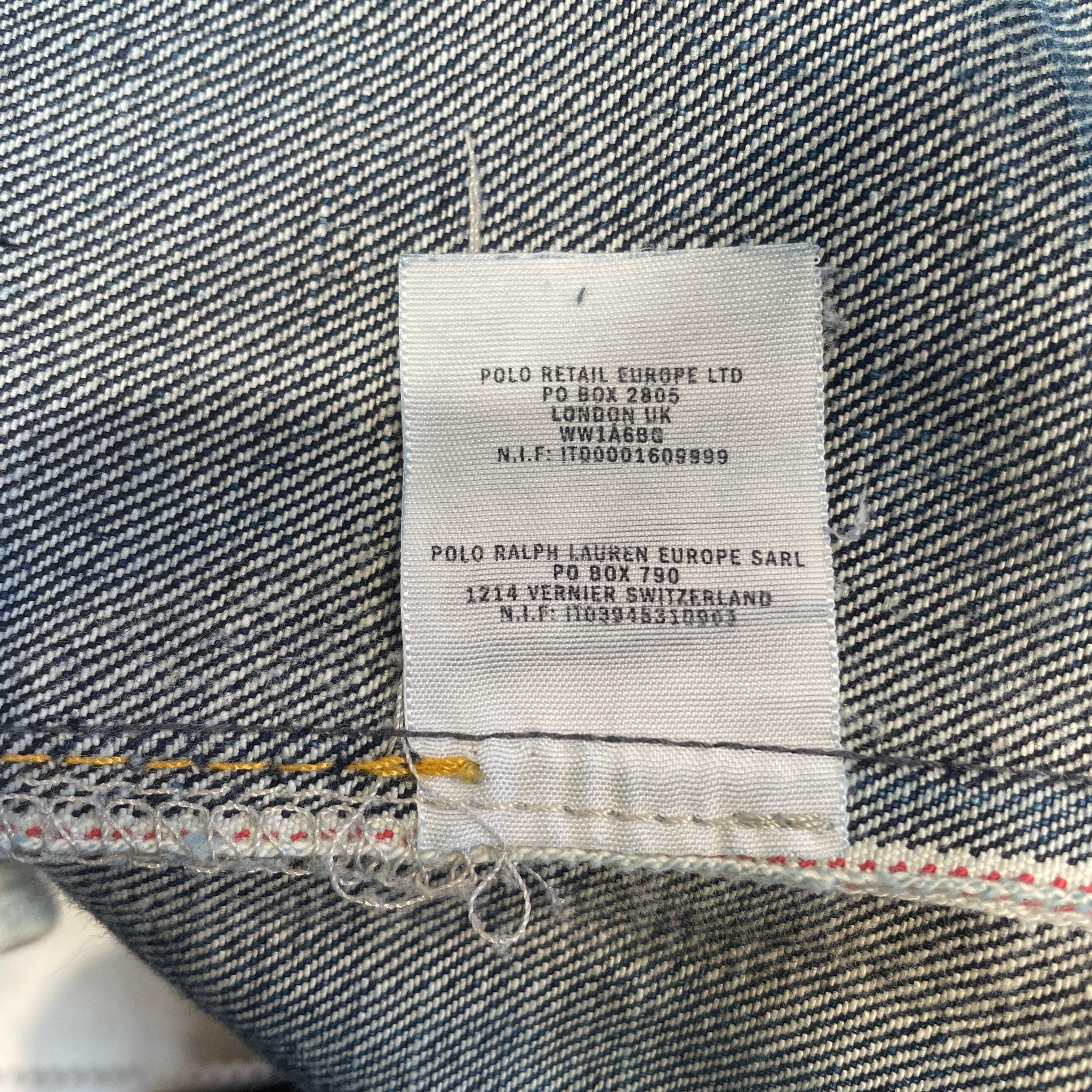 RRL/Straight Pants/34/Denim/BLU/ view 3