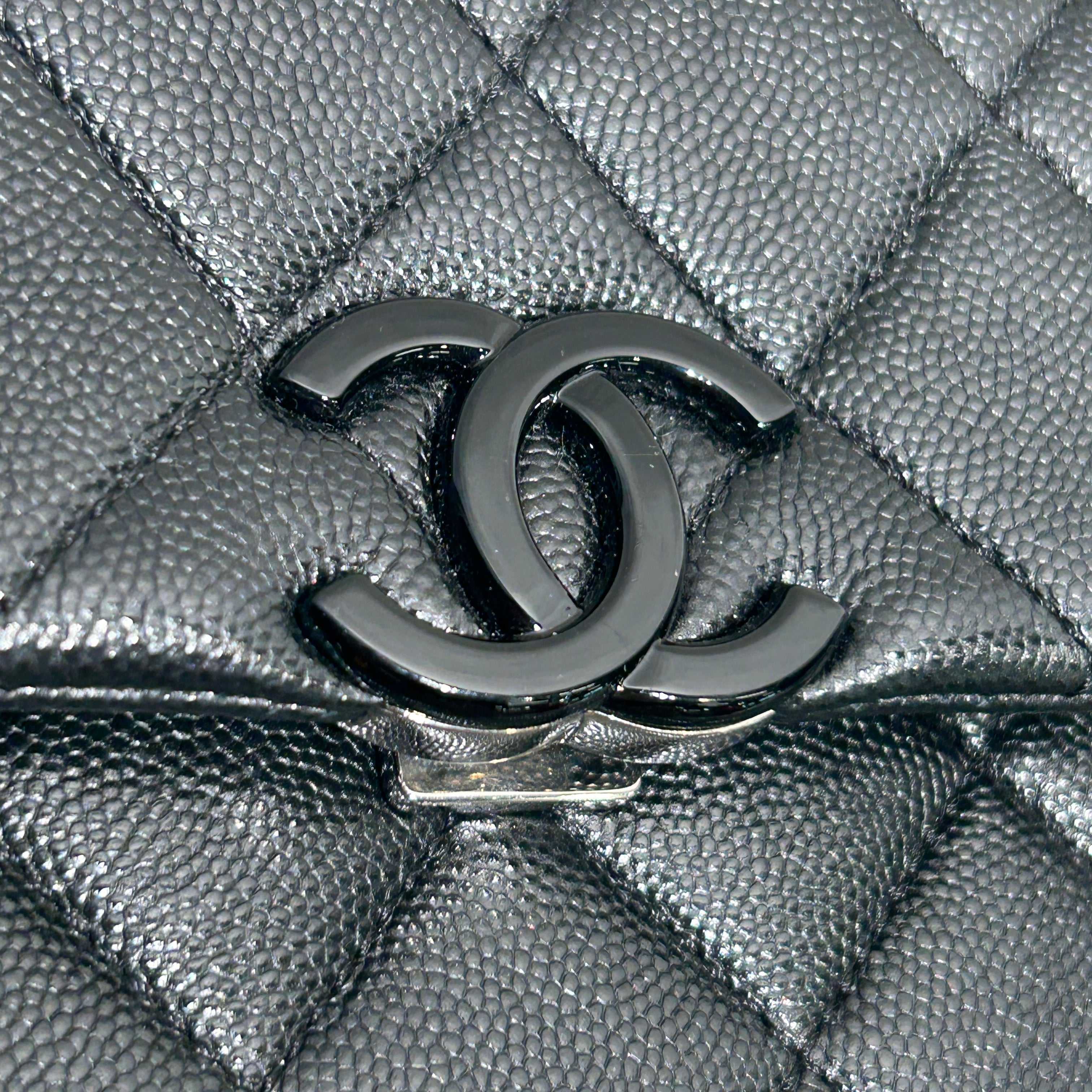 CHANEL/Cross Body Bag/Leather/BLK/My Everything view 5