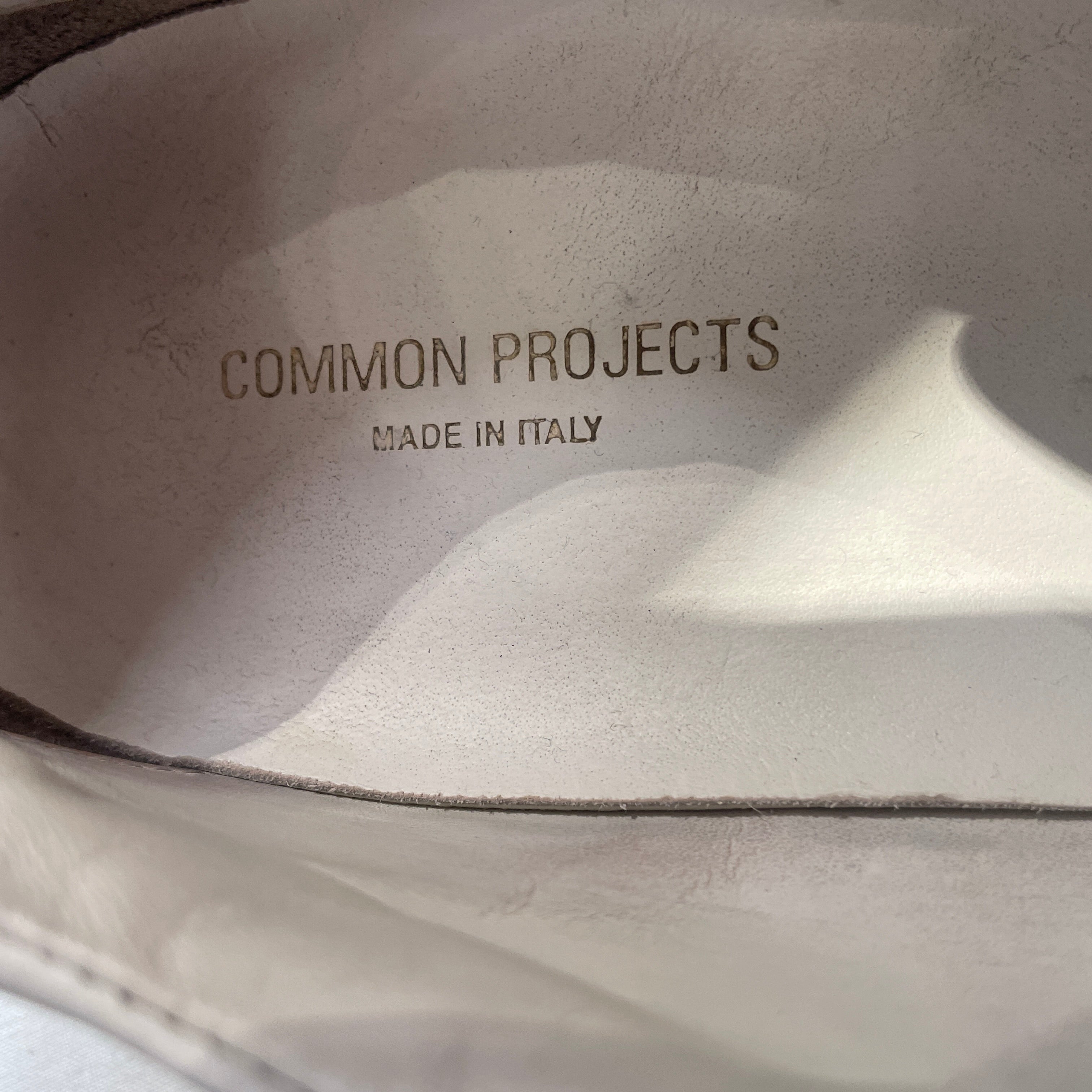 COMMON PROJECTS/Low-Sneakers/EU 40/Leather/WHT/ view 3