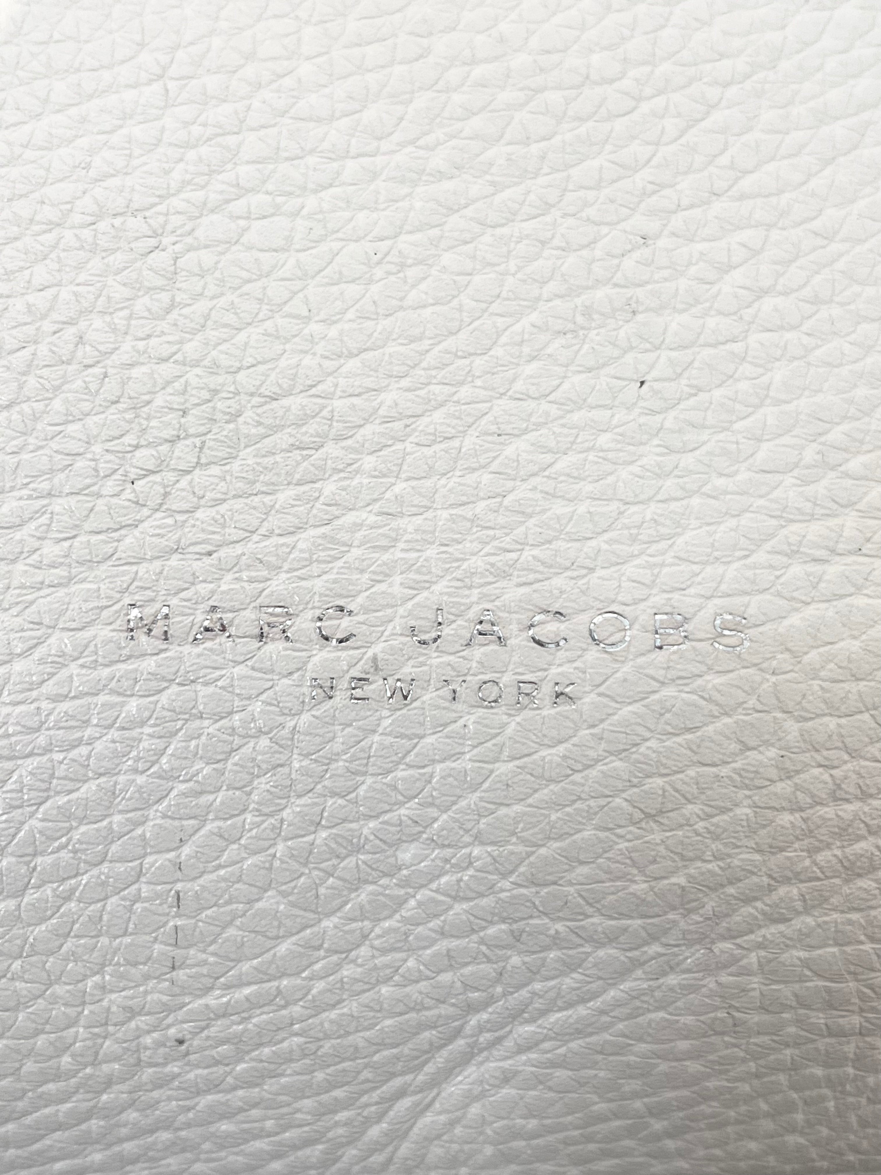 MARC JACOBS/Bag/Leather/WHT/GOTHAM CITY HOBO view 5