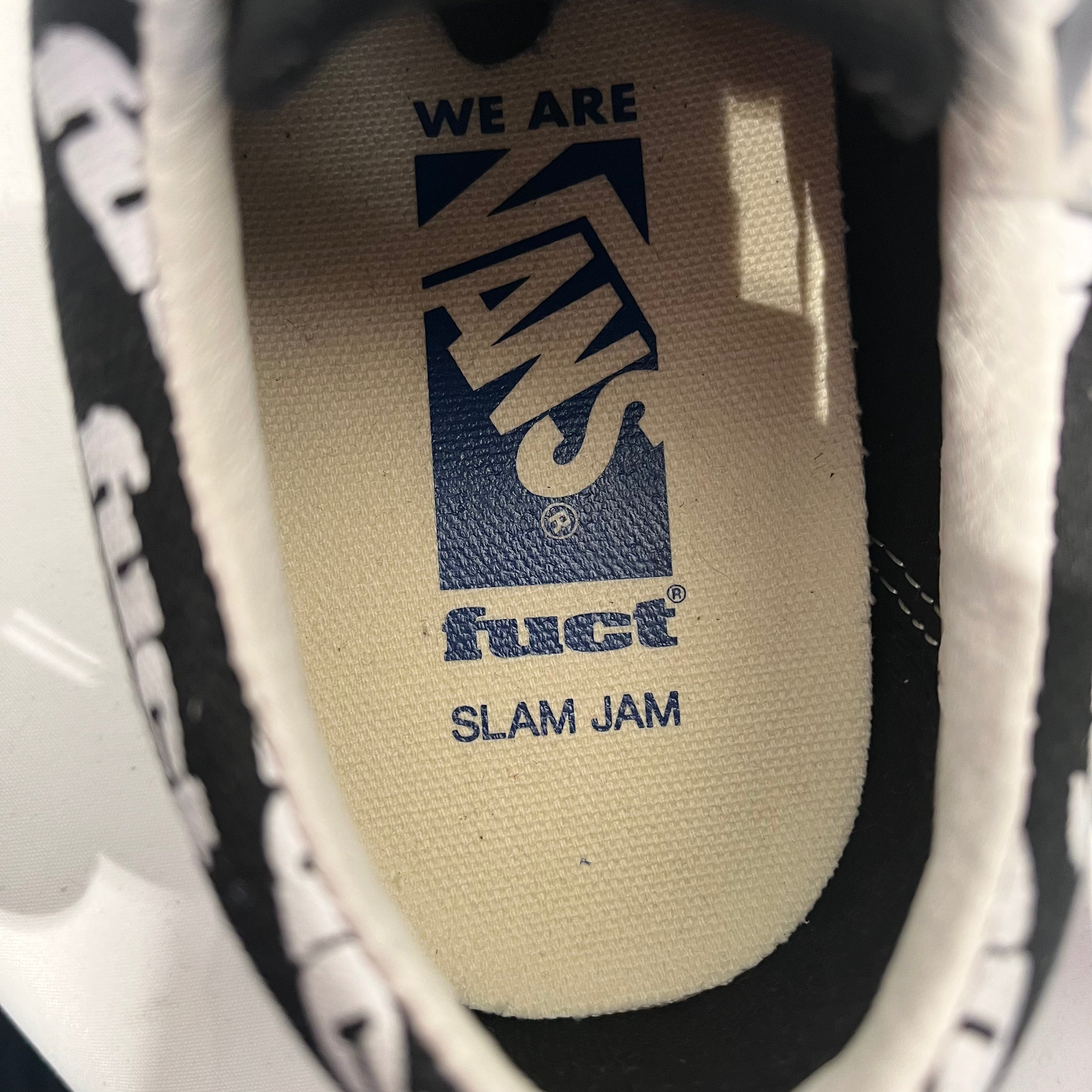 FUCT/Low-Sneakers/US 6.5/Cotton/BLK/ view 3