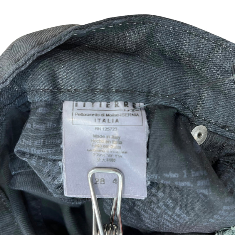 galliano/Bottoms/28/Denim/BLK/back strap