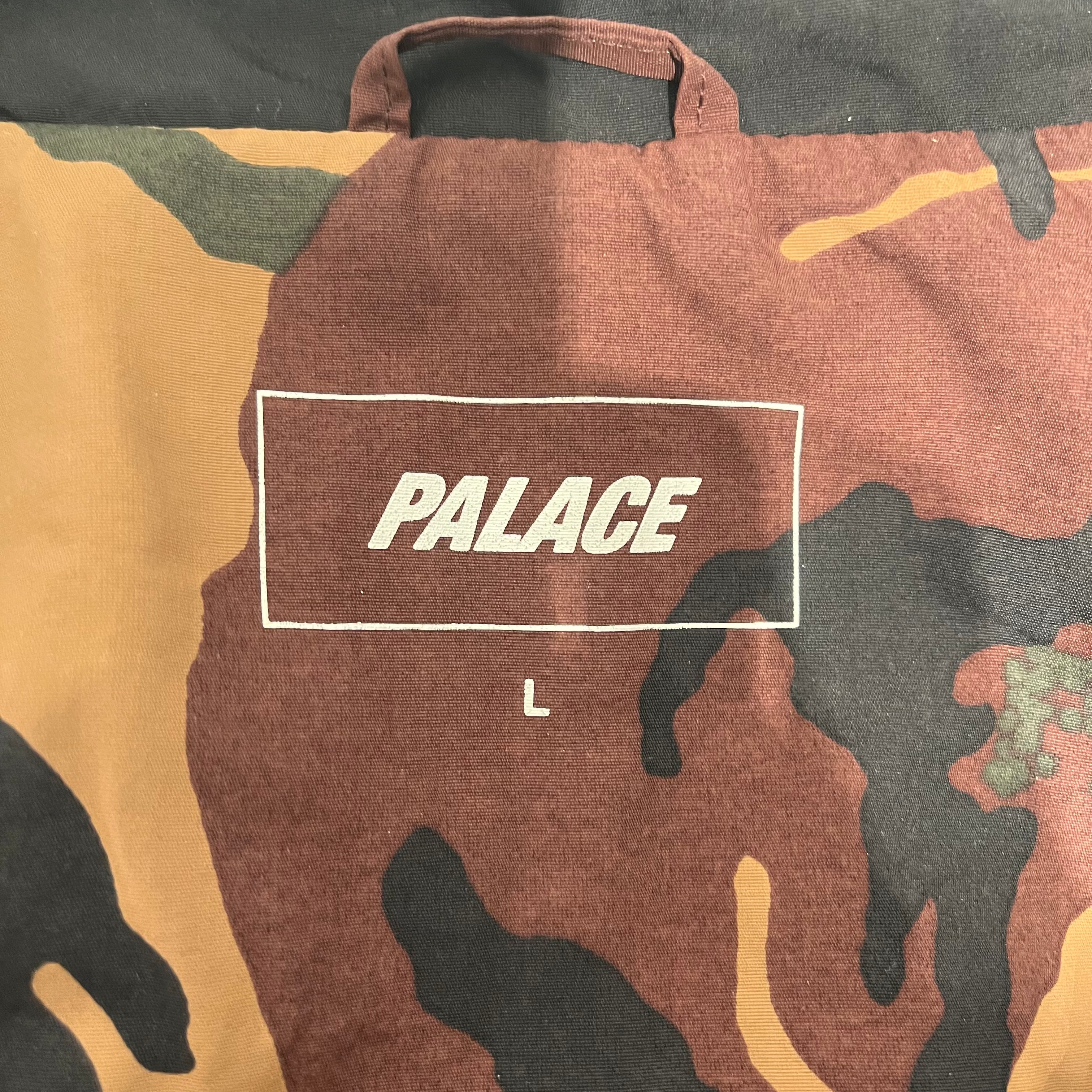 PALACE/Windbreaker/M/Polyester/GRN/Camouflage/PRPL/BLK TRIM PACK HOOD view 3