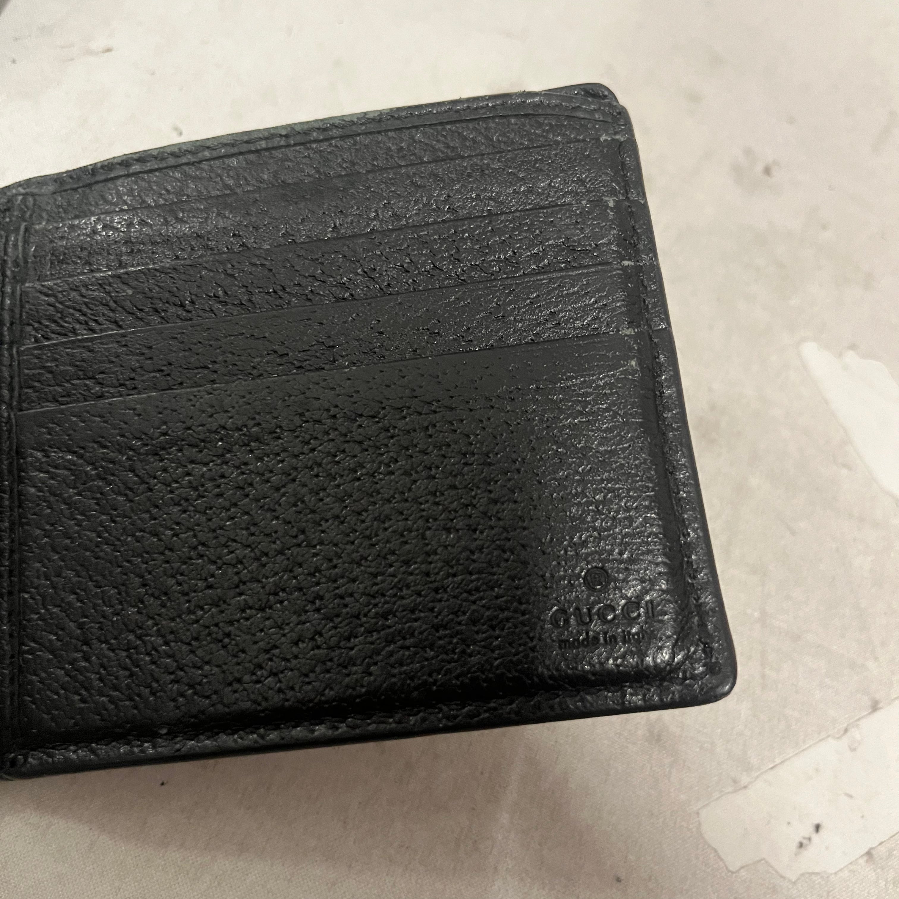 GUCCI/Bifold Wallet/Leather/BRW/ view 5