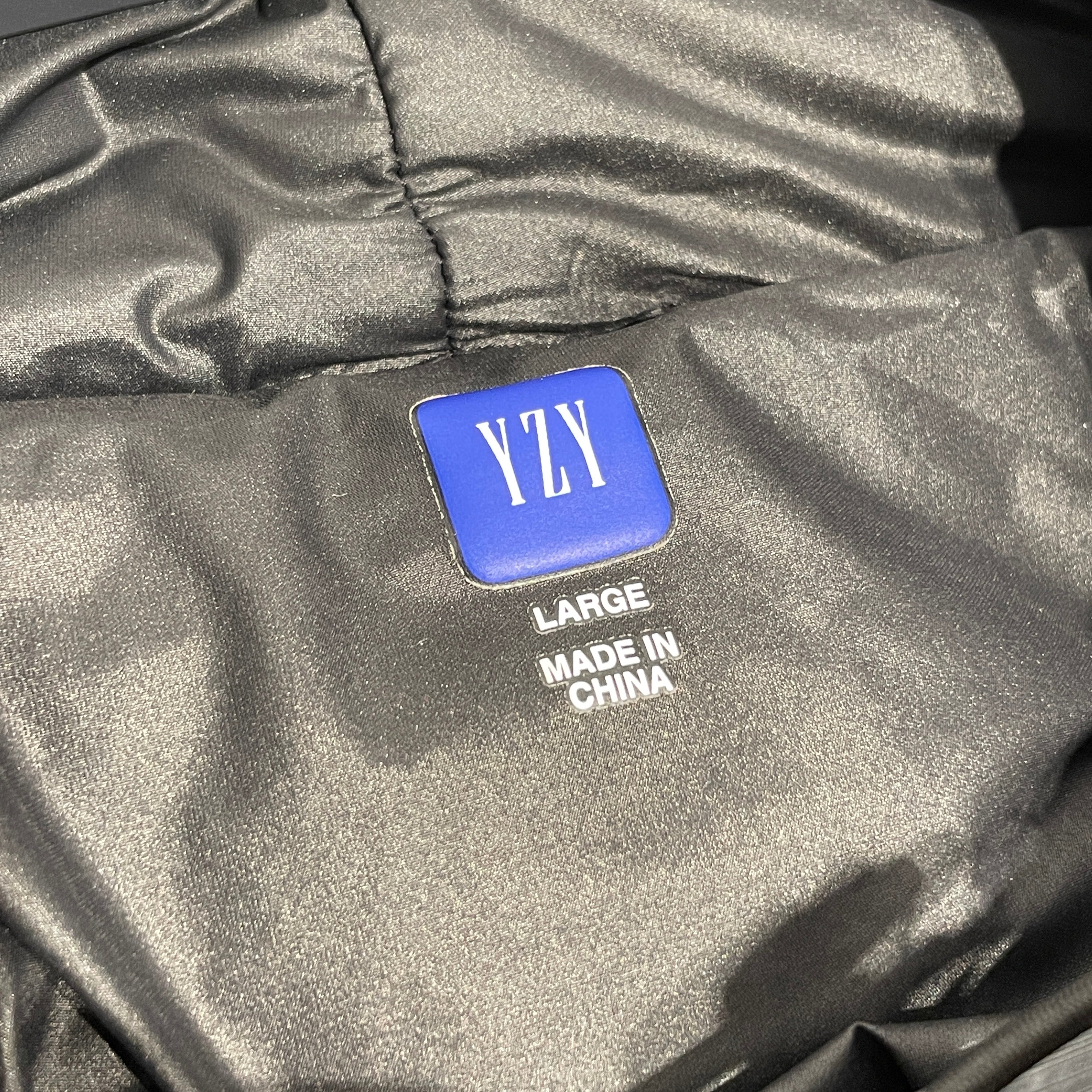 YEEZY GAP ENGINEERED BY BALENCIAGA/Hoodie/L/Nylon/BLK/PADDED ANORAK view 3