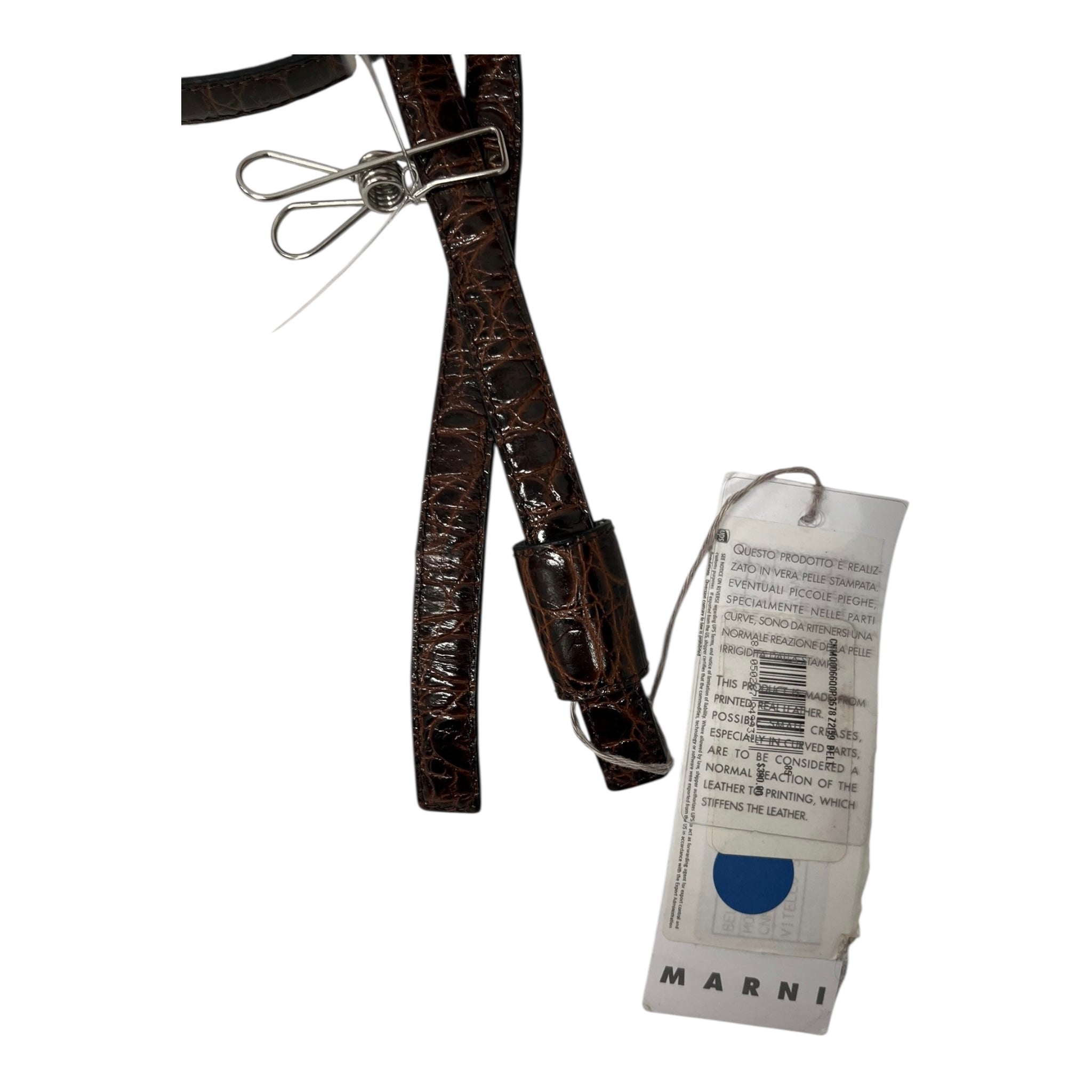 MARNI/Belt/Leather/BRW/cnmo0066q0 view 2