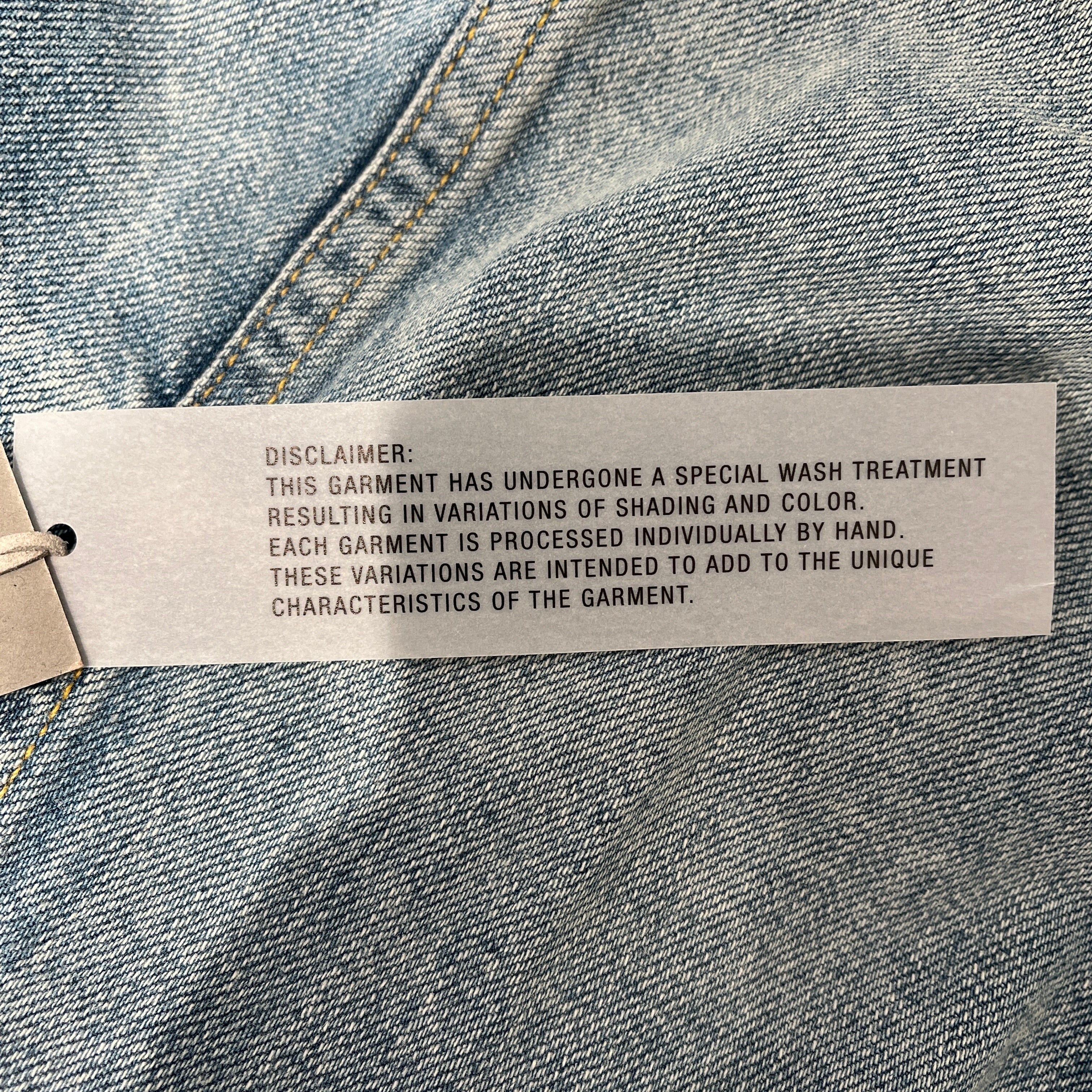FEAR OF GOD/Denim Jkt/M/Denim/BLU/7TH COLLECTION TRUCKER JAC 001 view 5