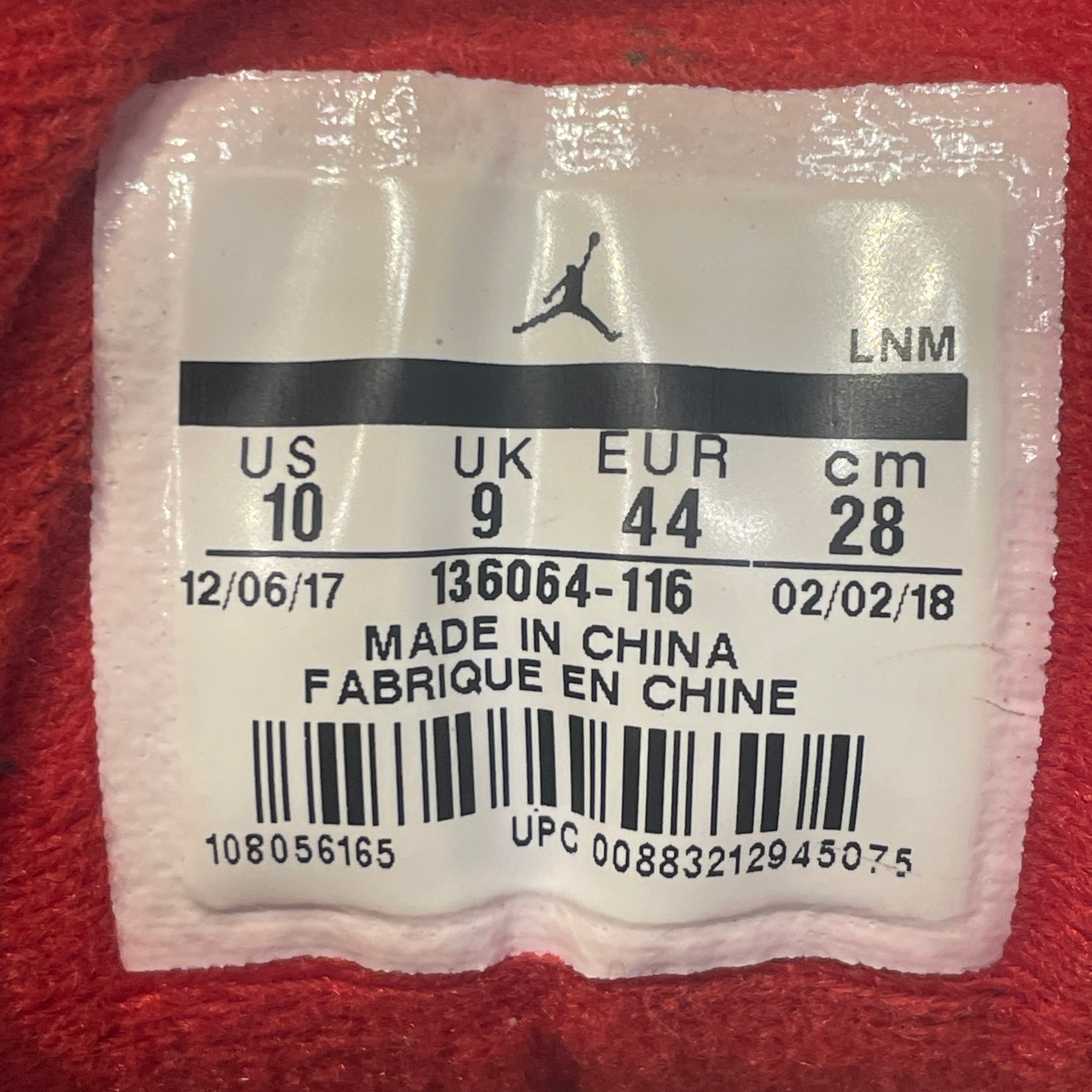 NIKE/AIR JORDAN 3 RETRO/Hi-Sneakers/US 10/WHT/136064-116 view 3