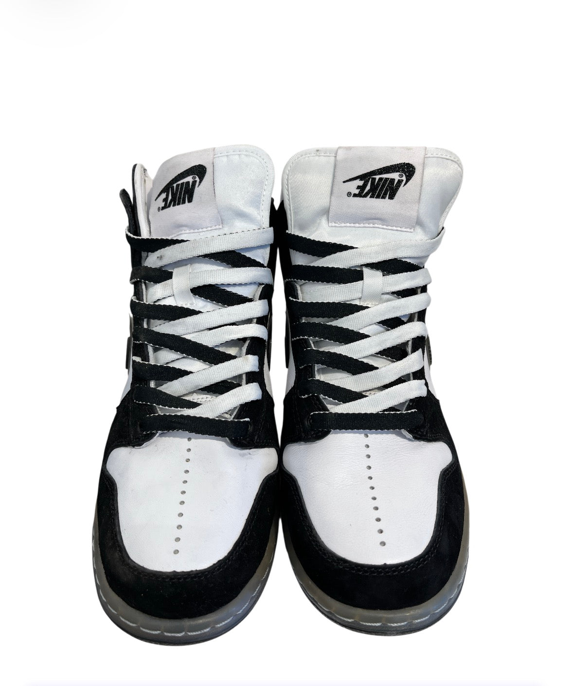 NIKE/Hi-Sneakers/US 8/Leather/BLK/dunk hi slam jam view 1