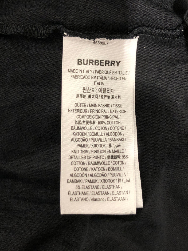 BURBERRY LONDON/T-Shirt/L/Cotton/BLK/