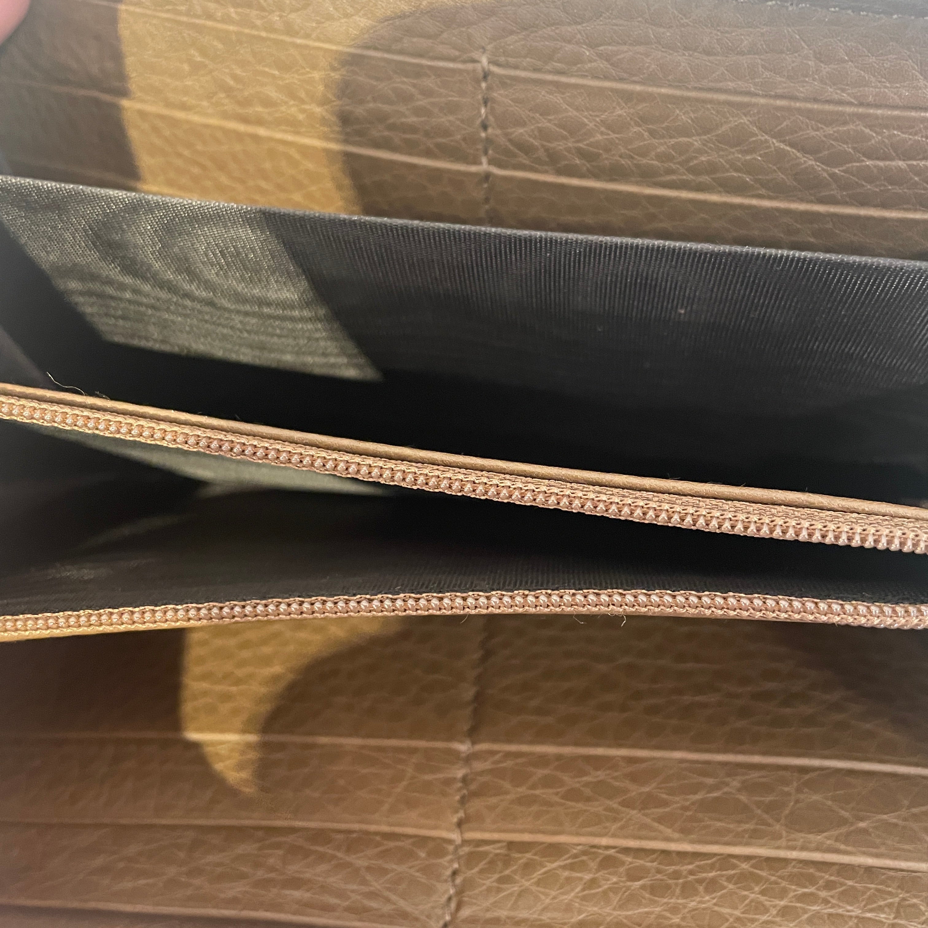 GUCCI/Long Wallet/Leather/BRW/L's/Bamboo Tassel view 4