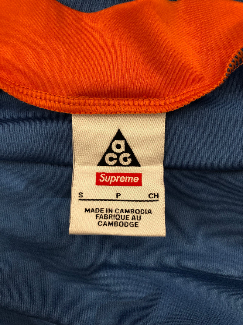 NIKE ACG/Supreme/LS T-Shirt/S/Nylon/BLU/