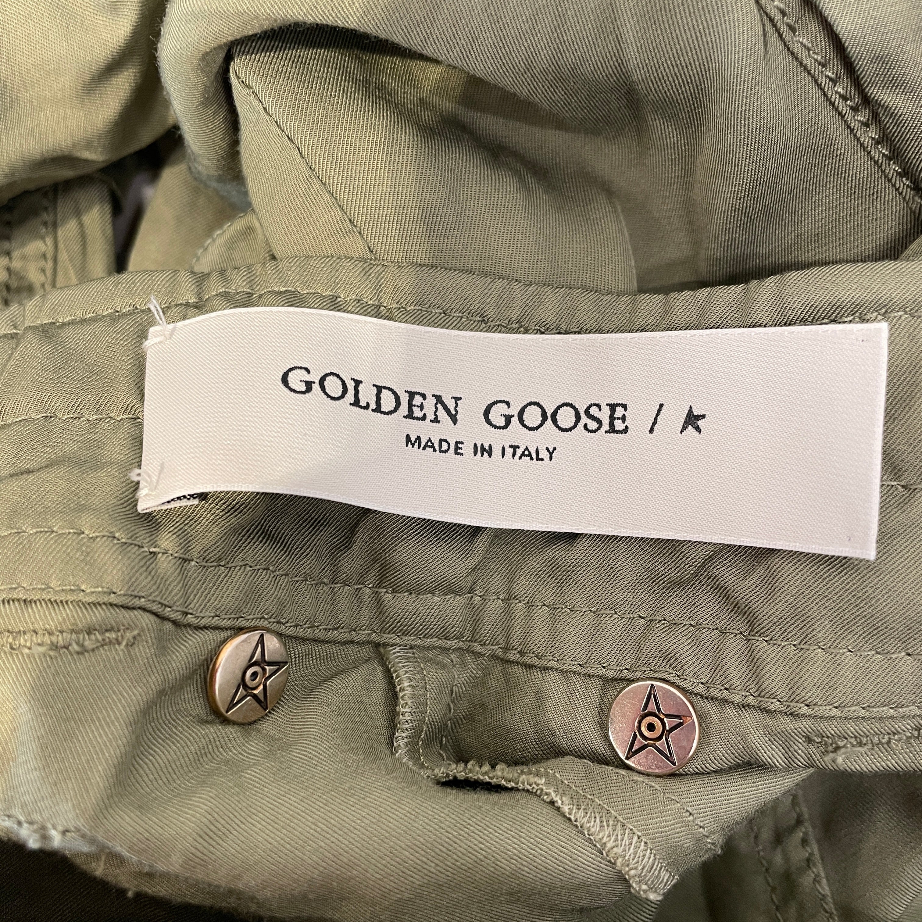 GOLDEN GOOSE/Cargo Pants/38/GRN/ view 3