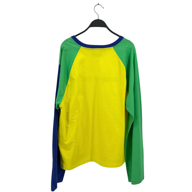 MOWALOLA/LS T-Shirt/XL/Cotton/YEL/SABI BOI