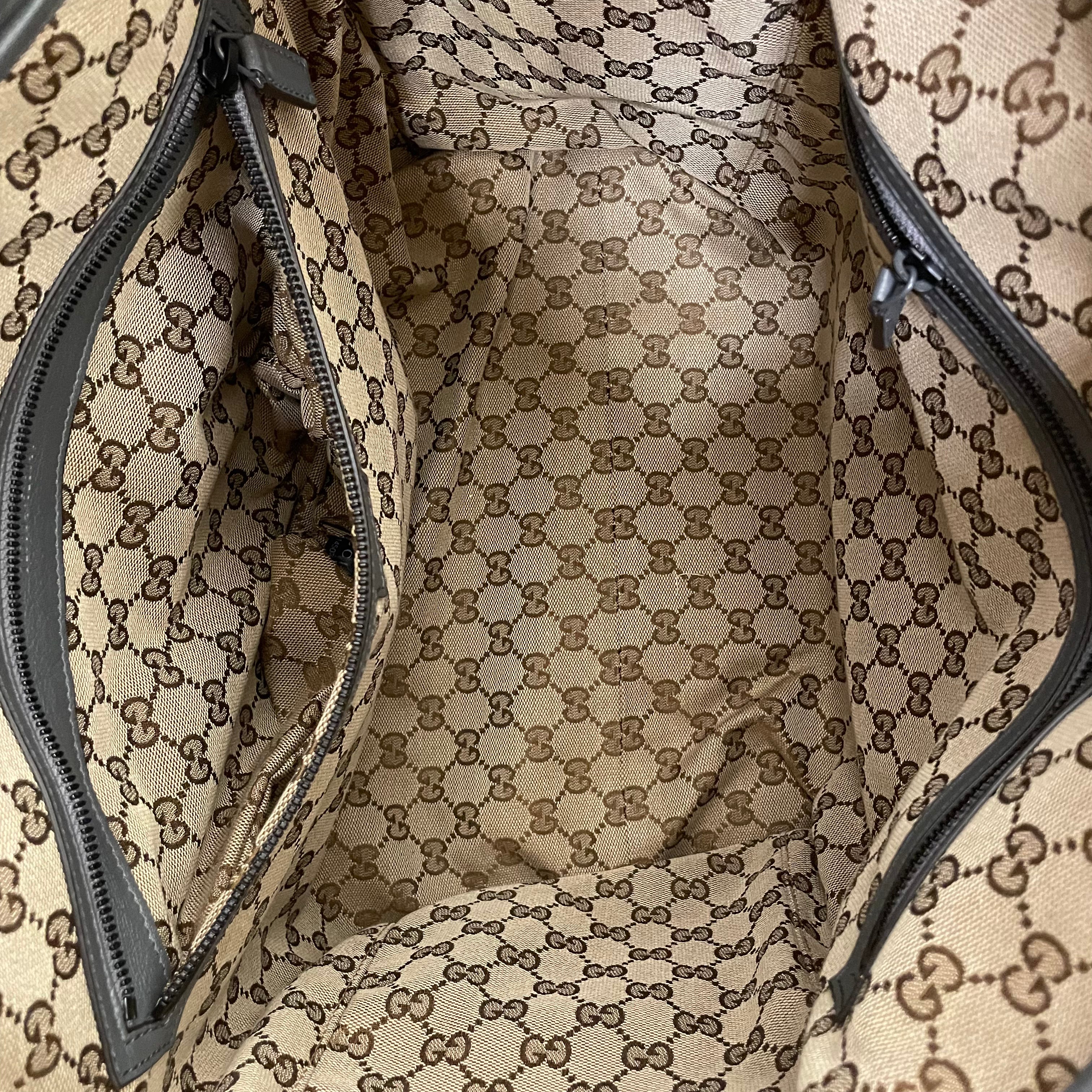 GUCCI/Tote Bag/Leather/GRY/PIUMA LUX view 8