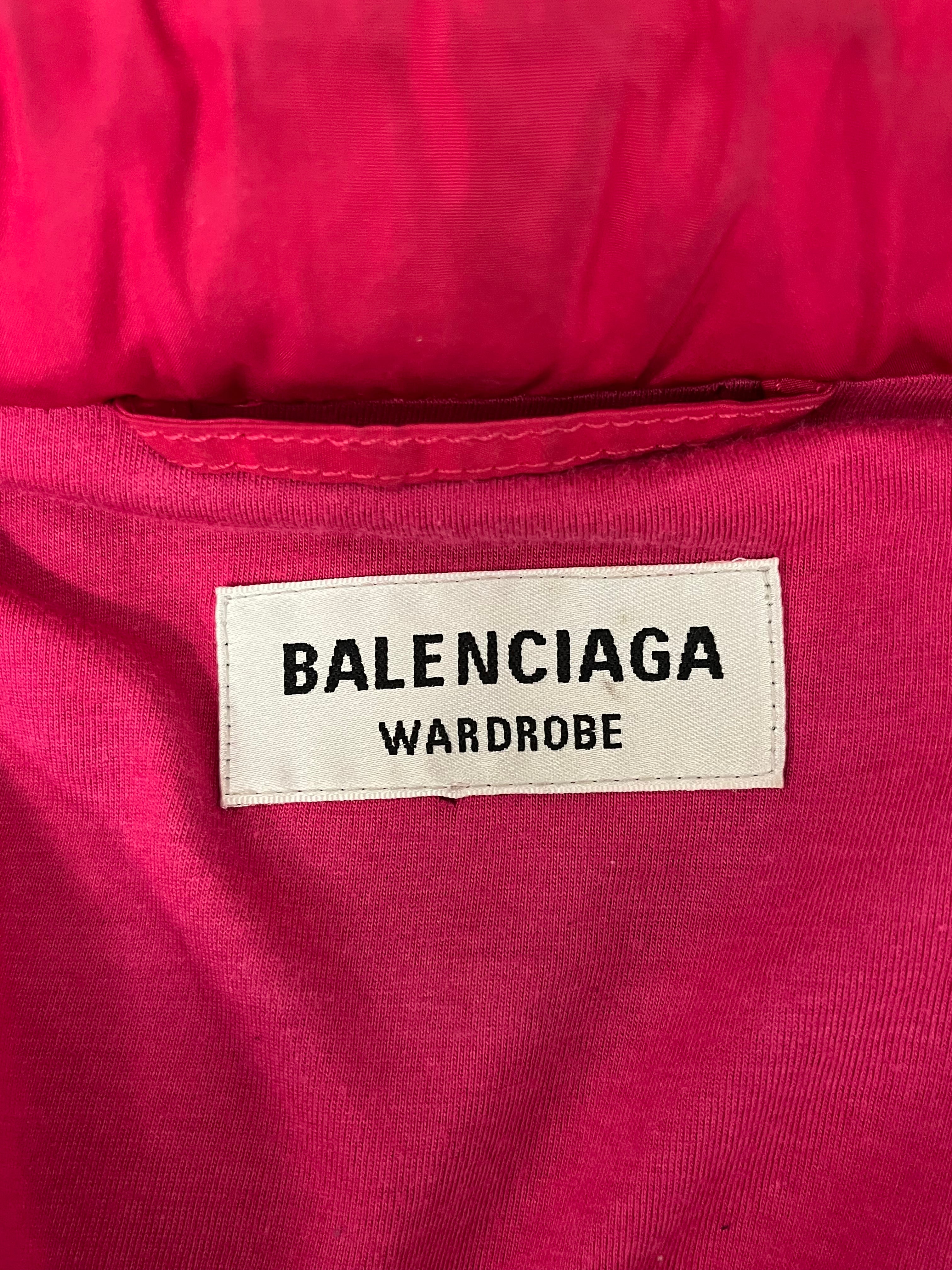 BALENCIAGA/Jacket/34/Nylon/PNK/3B SPORT BUTTON UP view 3