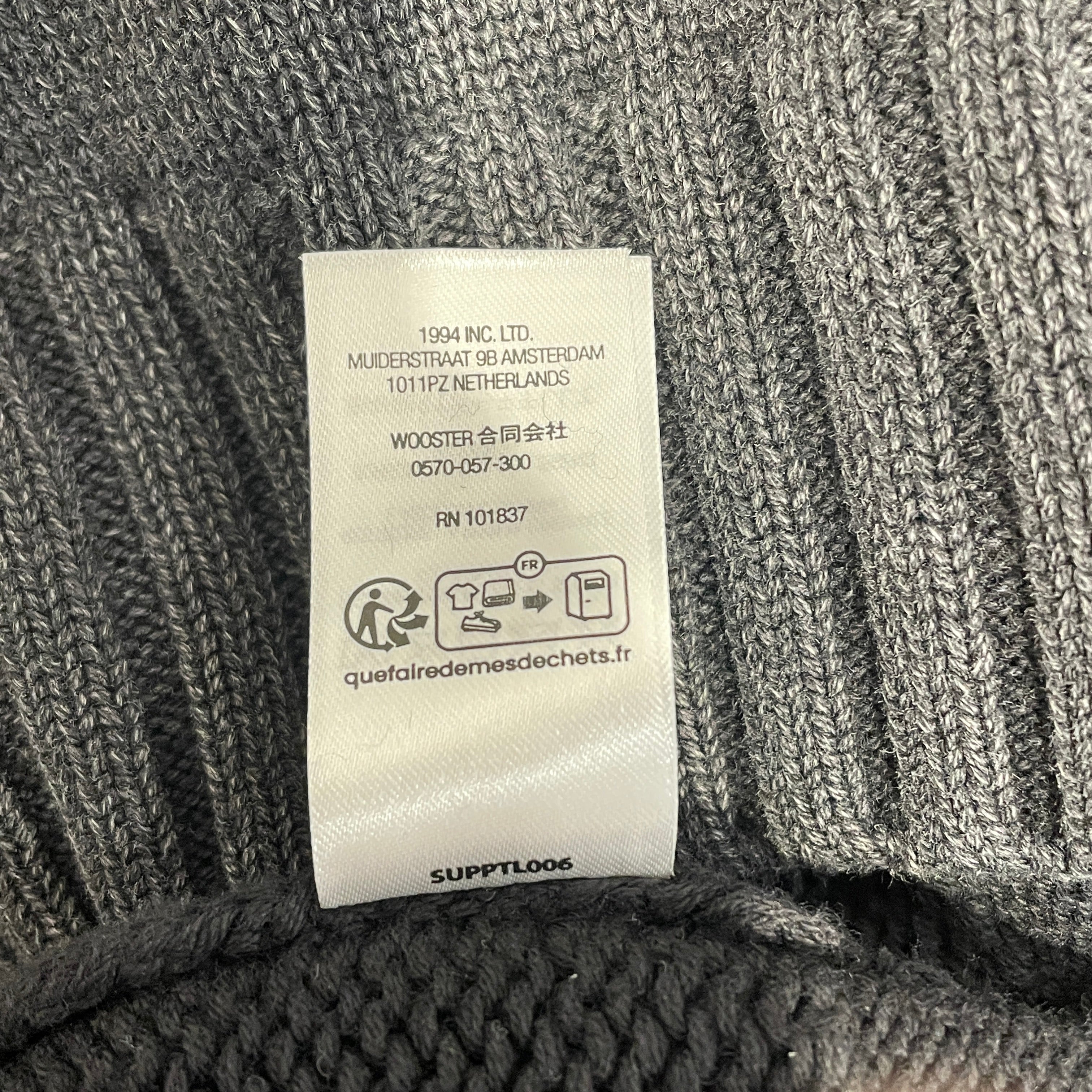 Supreme/Sweater/L/Stripe/Cotton/BLK/ view 6