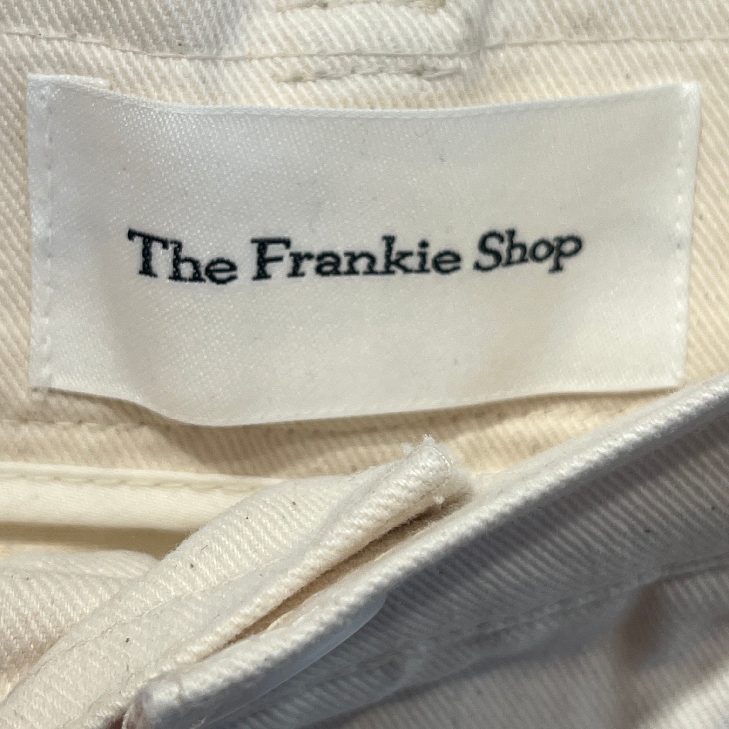 The Frankie Shop/Bottoms/XS/Cotton/CRM/cargo high waisted view 3