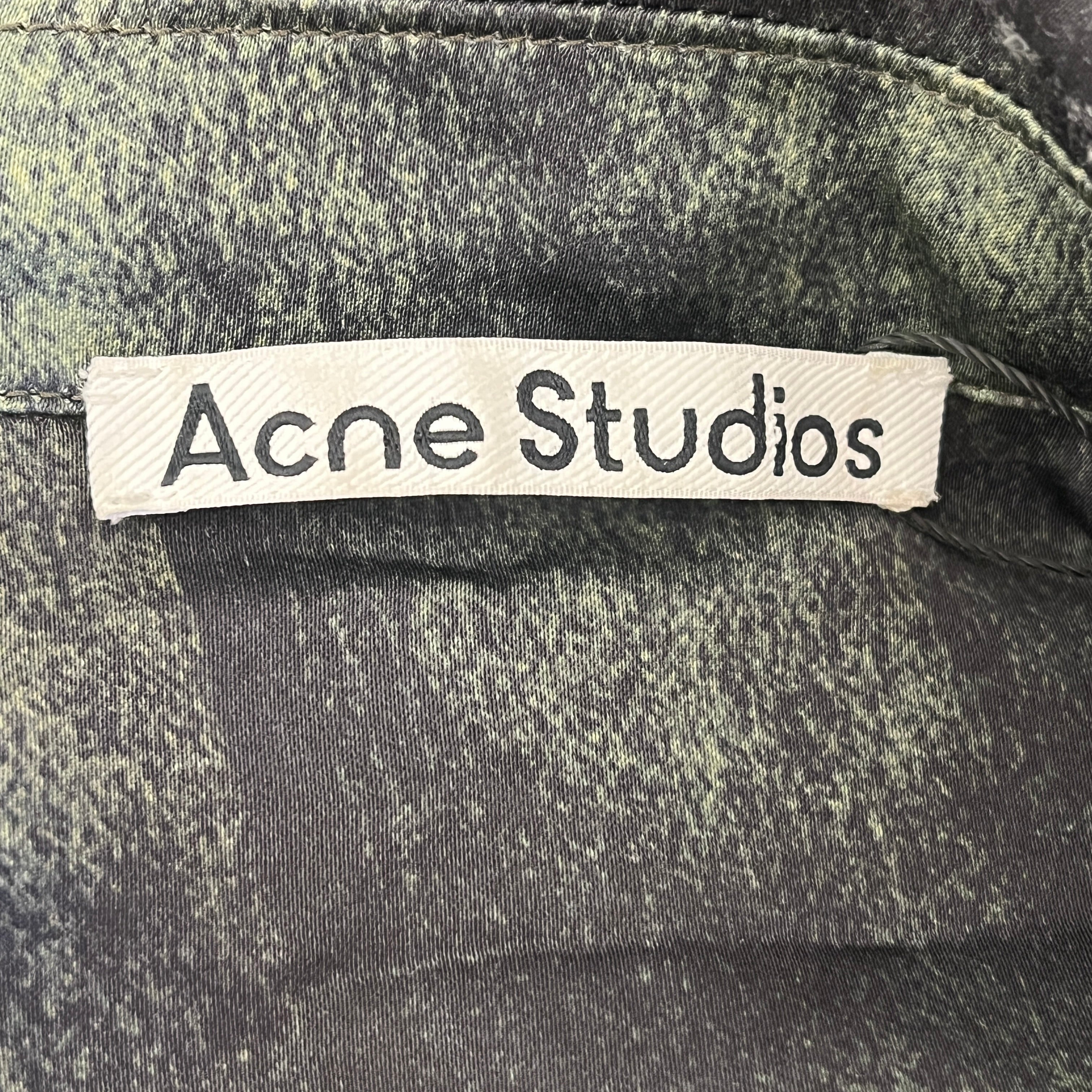 Acne Studios/SS Shirt/52/GRN/All Over Print/white roses w bee view 3