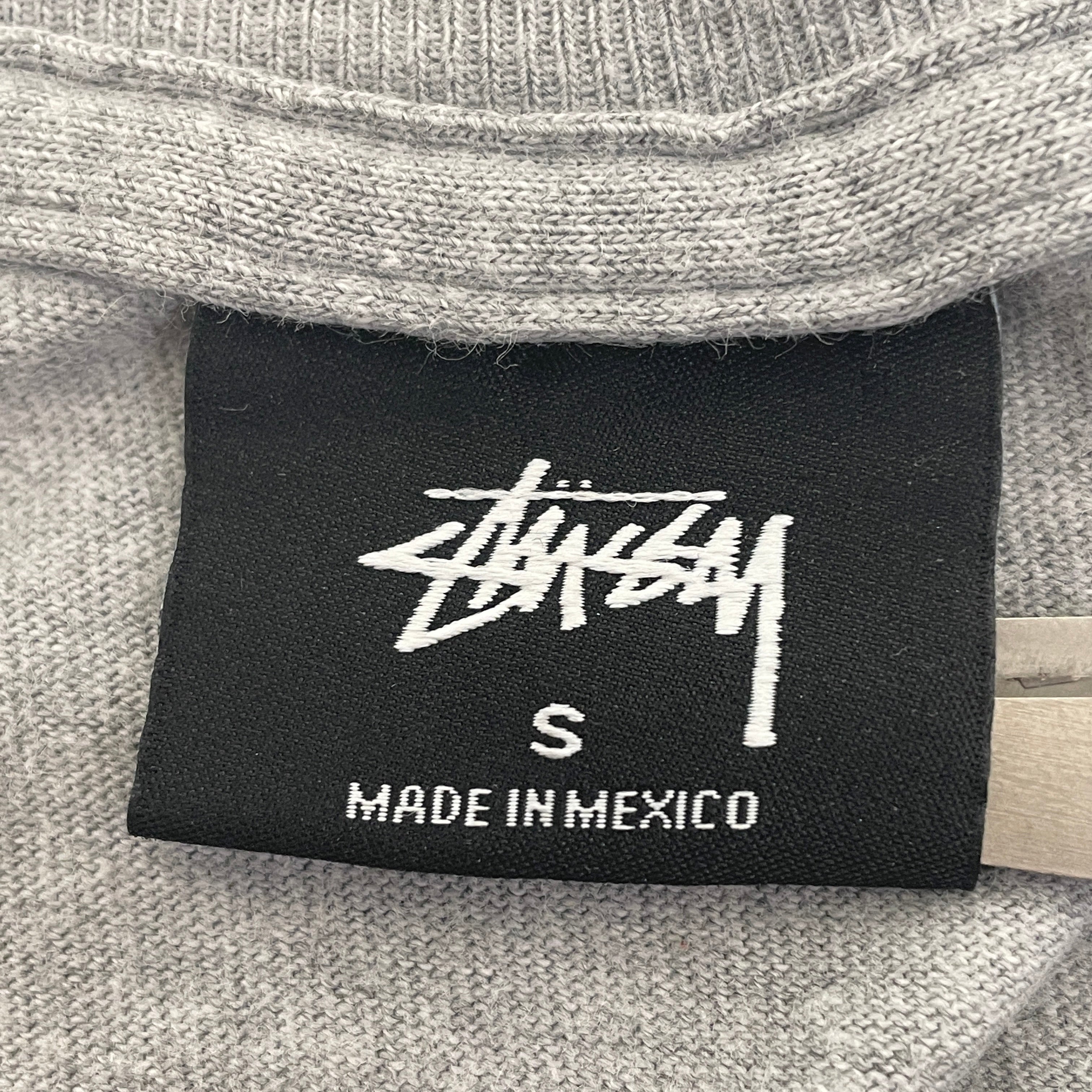 STUSSY/T-Shirt/S/Cotton/GRY/IN THIS FUTURE view 3