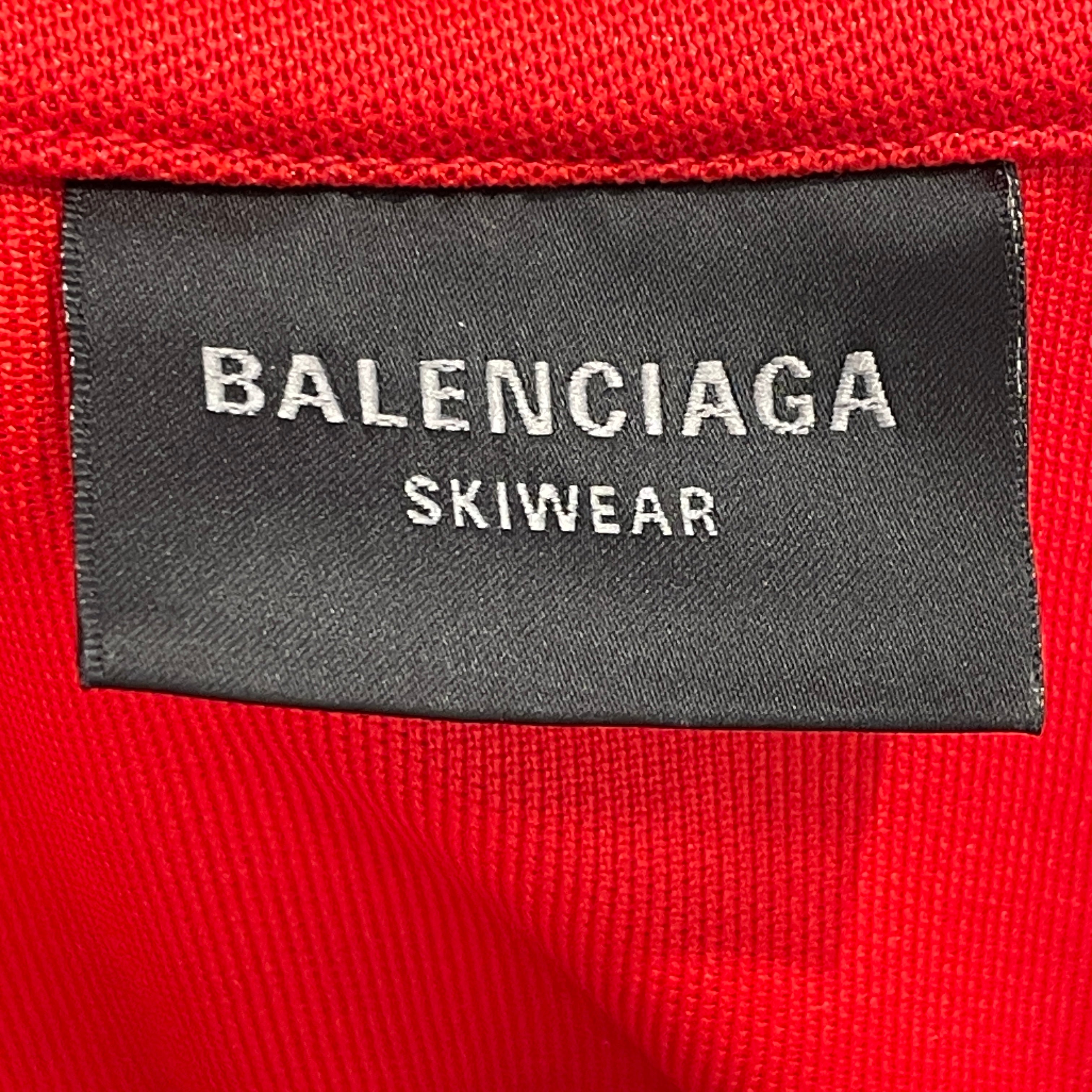 BALENCIAGA/LS T-Shirt/S/Polyester/RED/ view 3