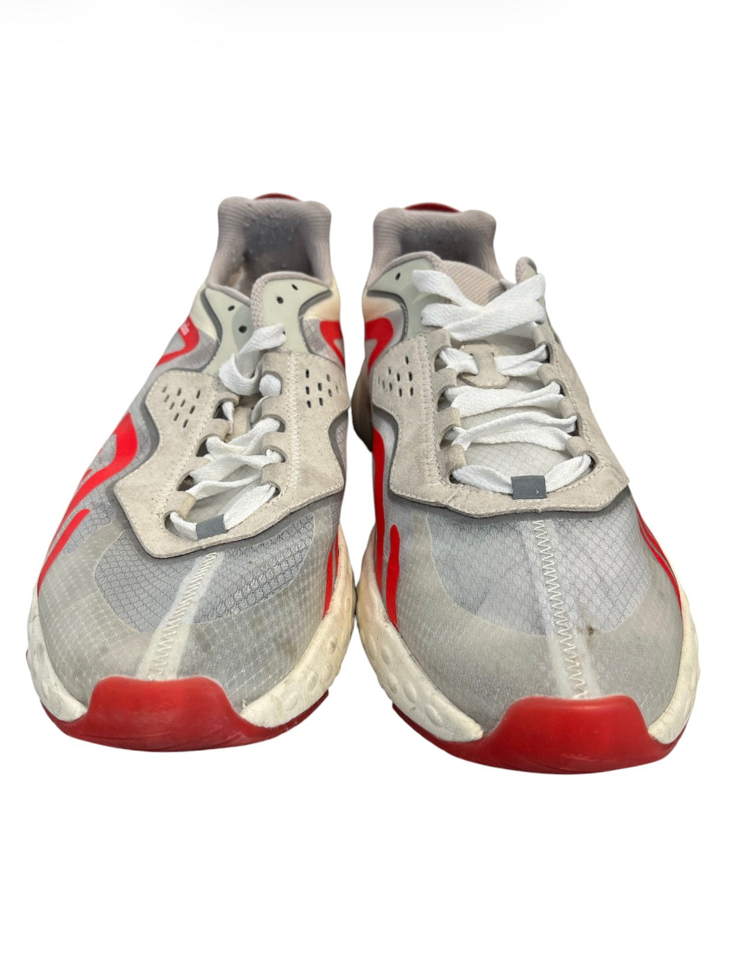 Acne Studios/Low-Sneakers/EU 46/Nylon/SLV/RED AND CLEAR SNEAKERS view 1