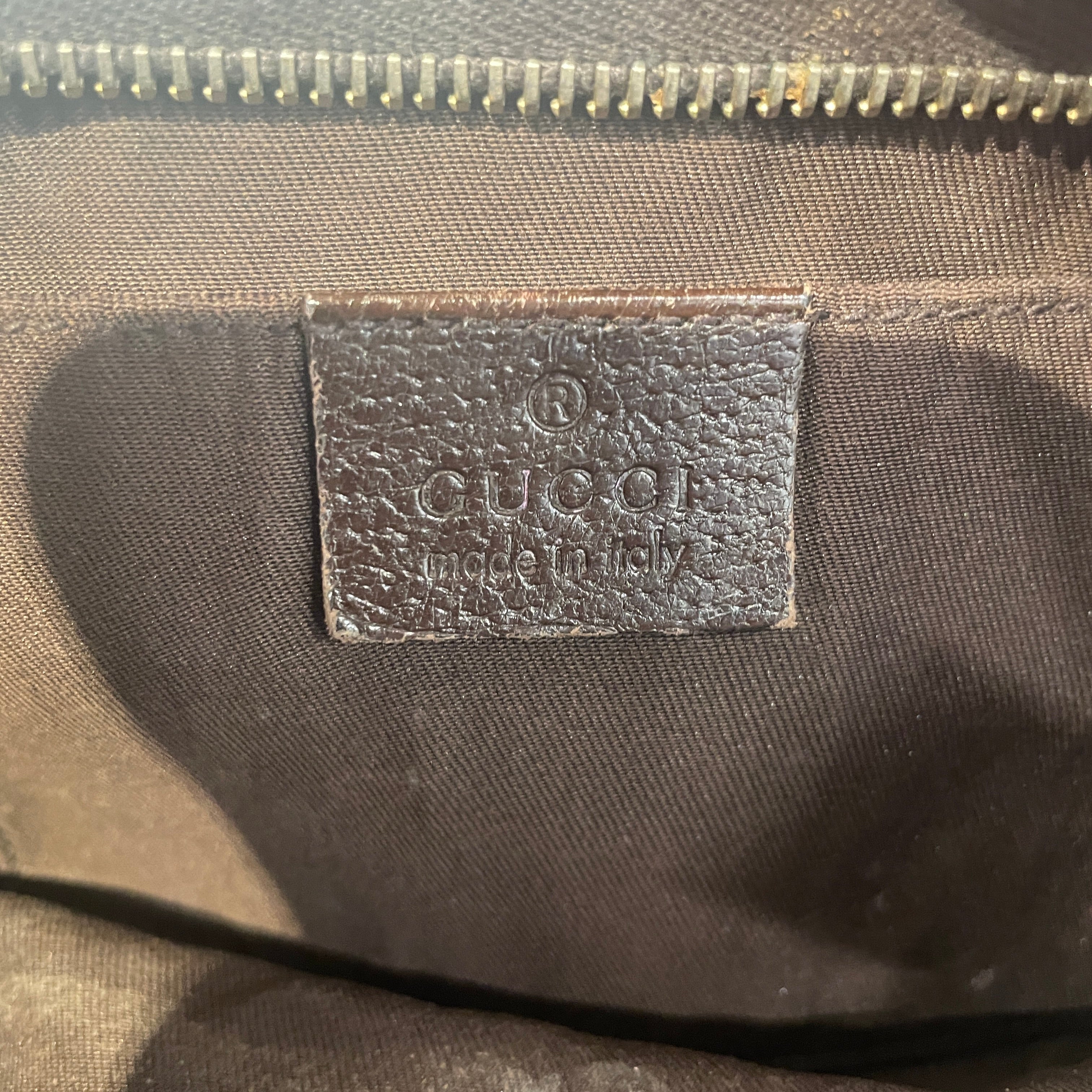 GUCCI/Bag/Monogram/BRW/gucci gg pattern canvas abbey view 3
