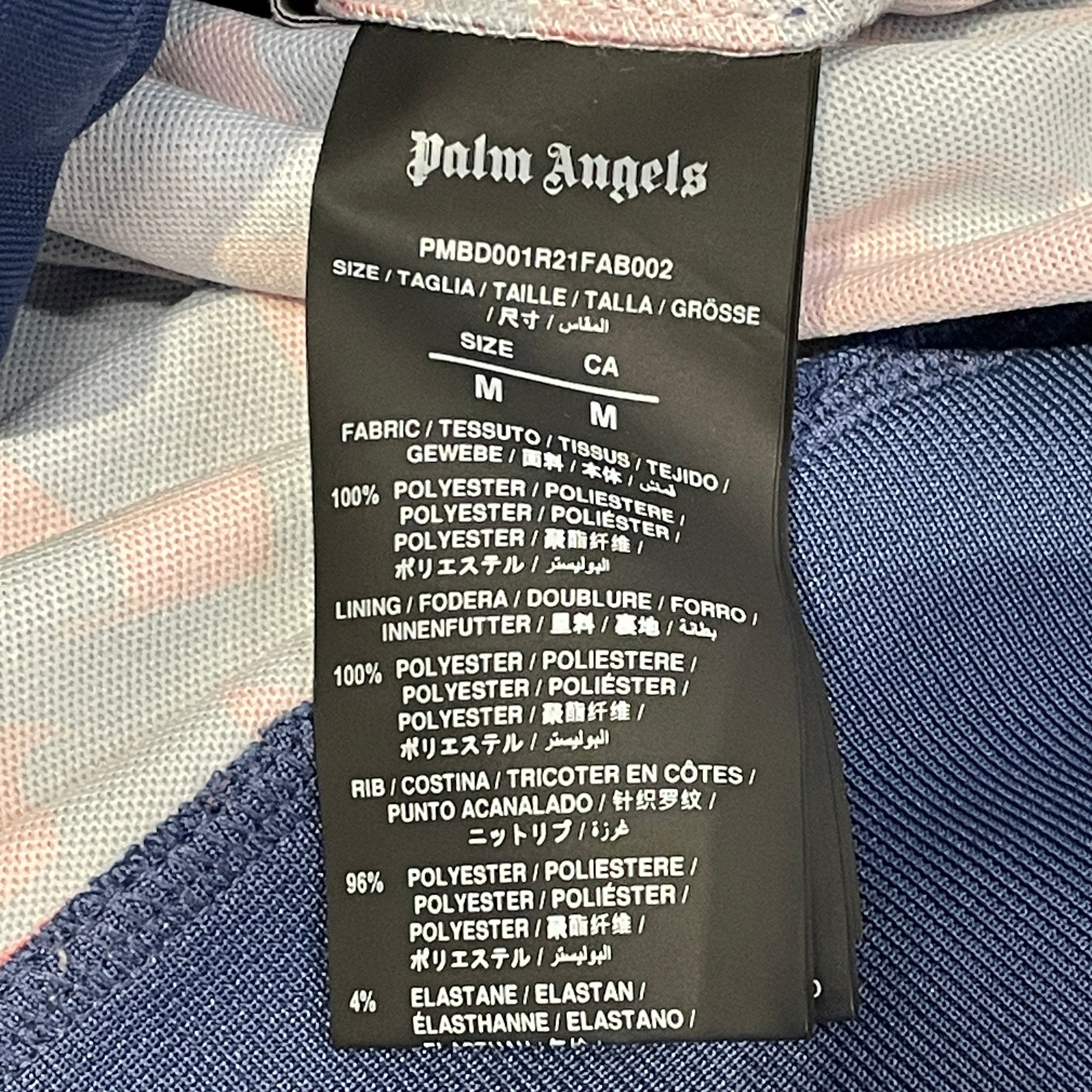 Palm Angels/Jacket/M/Polyester/BLU/All Over Print/ view 4