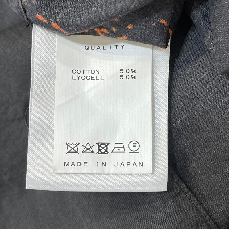 JULIUS/SS Shirt/7/Cotton/BLK/All Over Print/