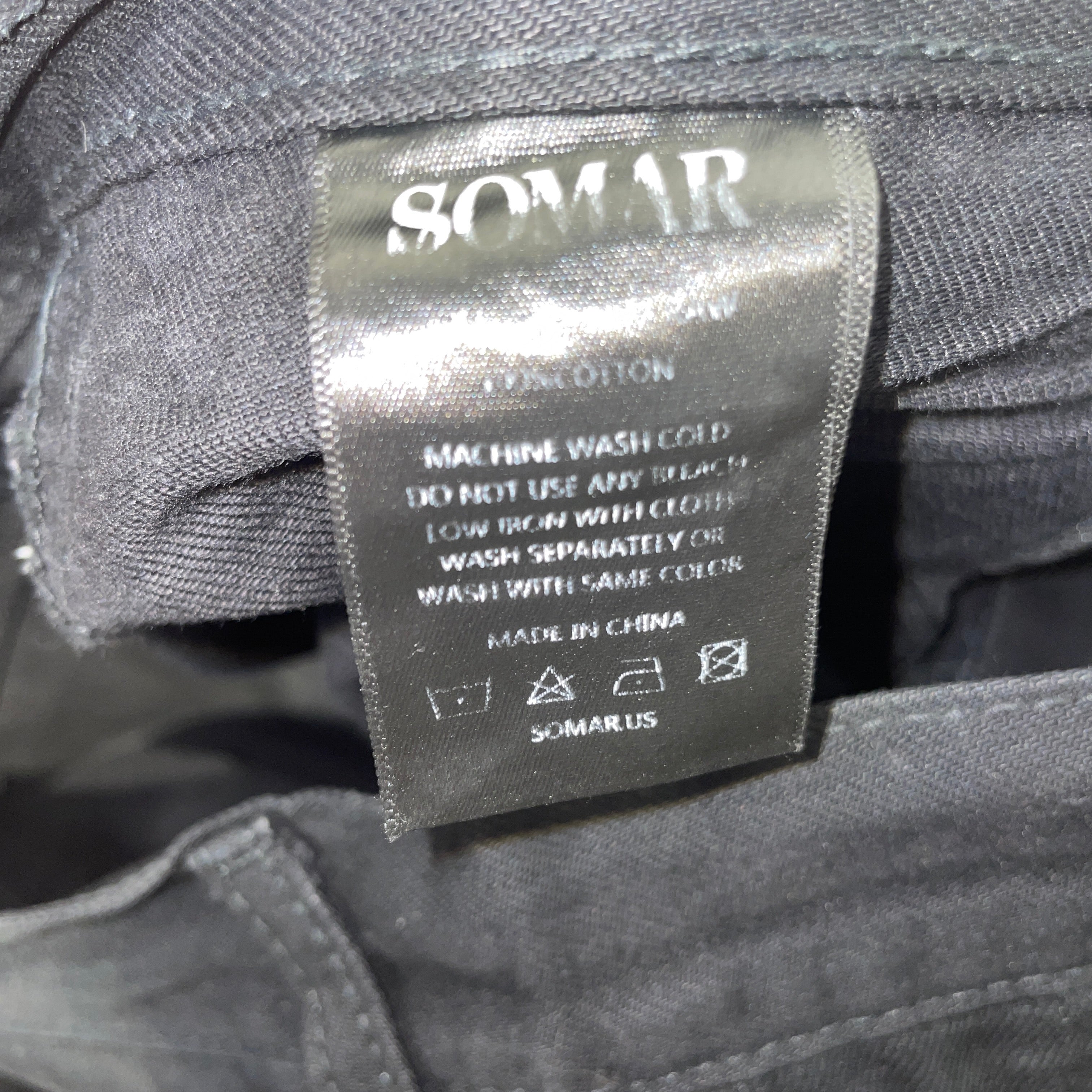 SOMAR/Pants/34/Denim/BLK/ view 4