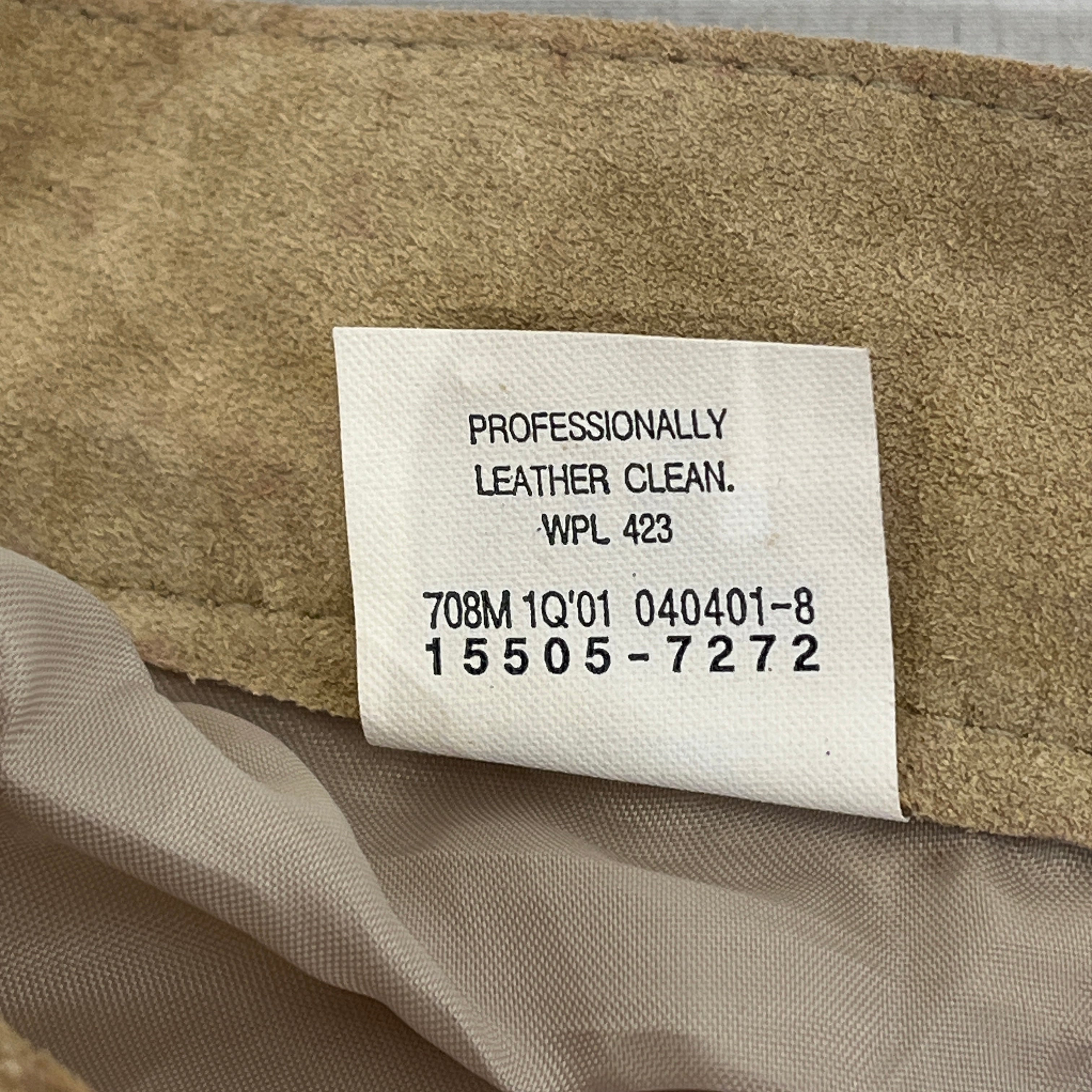 Levi's Vintage Clothing/Straight Pants/6/Suede/CML/70'S SUEDE PANTS view 3