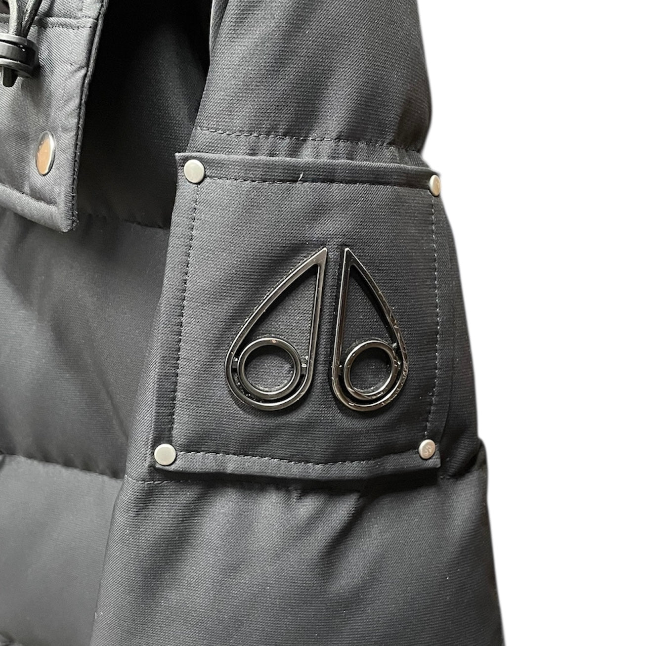 MOOSE KNUCKLES/Coat/XS/Nylon/BLK/PO#008970 DUAL ZIP PKTS view 3