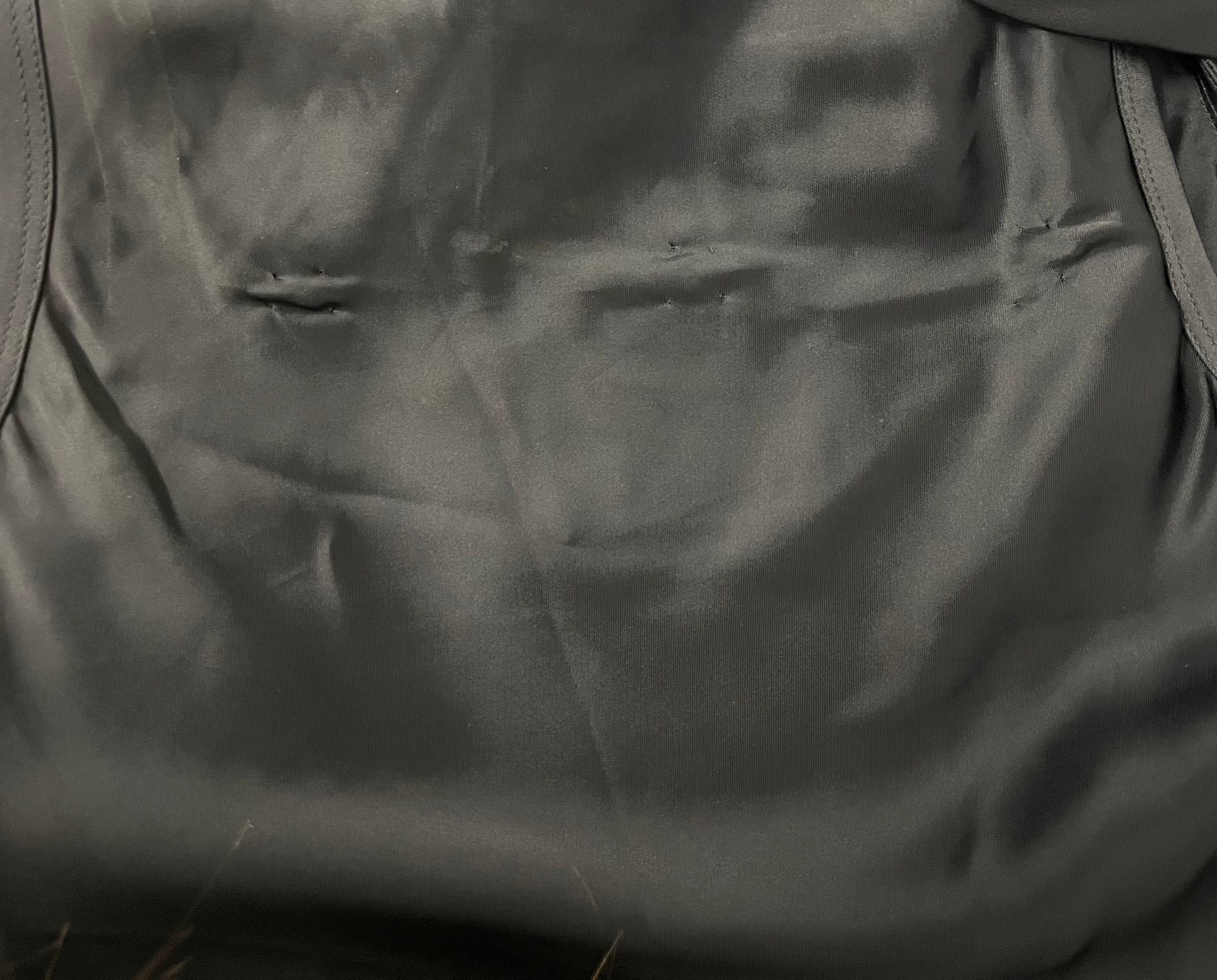 Helmut Lang/SL Dress/2/BLK/SATIN SIDE ARM BAND TIE view 5