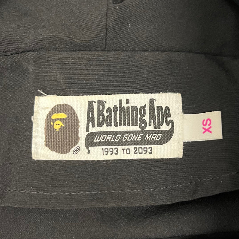 A BATHING APE/Windbreaker/XS/Nylon/BLK/