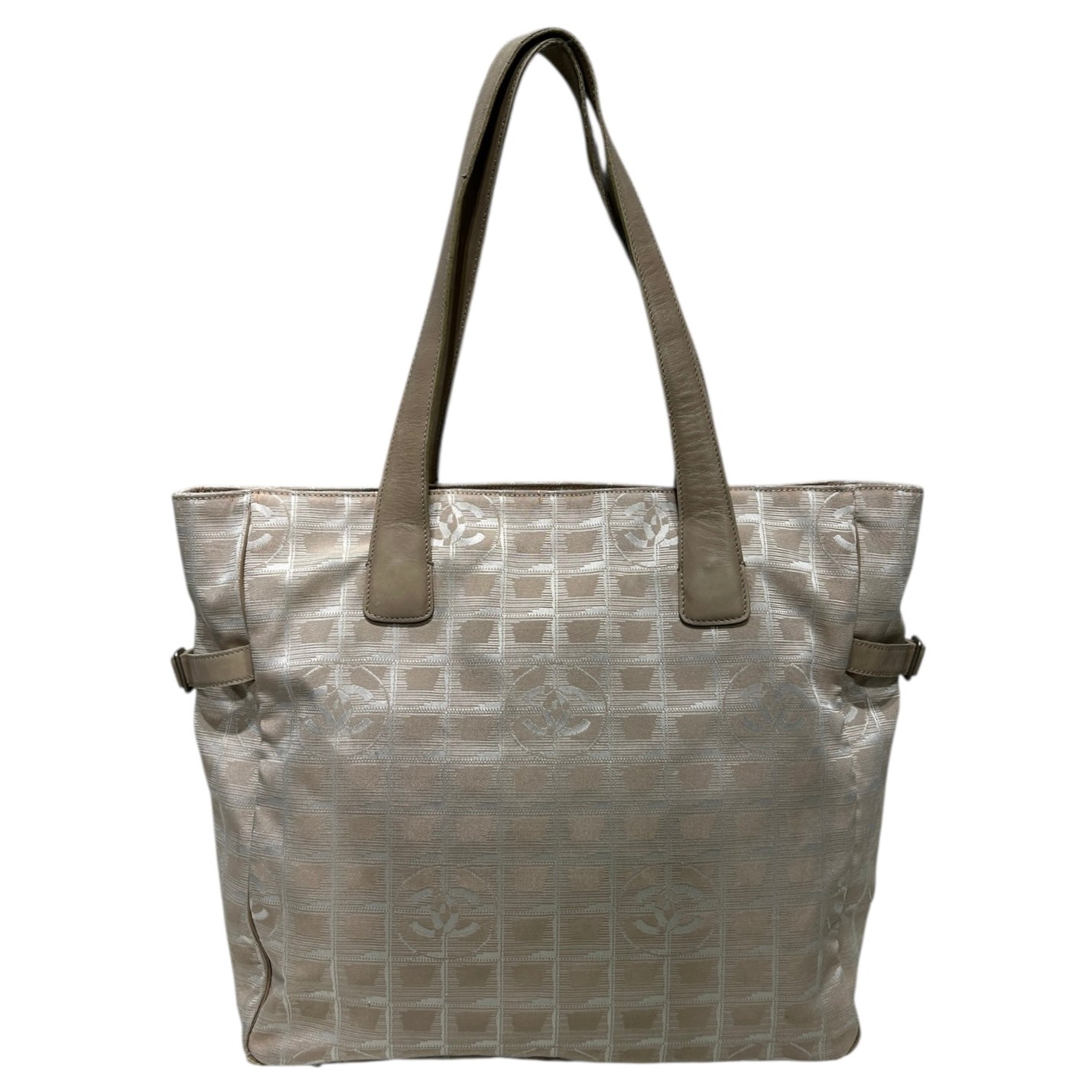 CHANEL/Bag/All Over Print/Nylon/BEG/ view 1