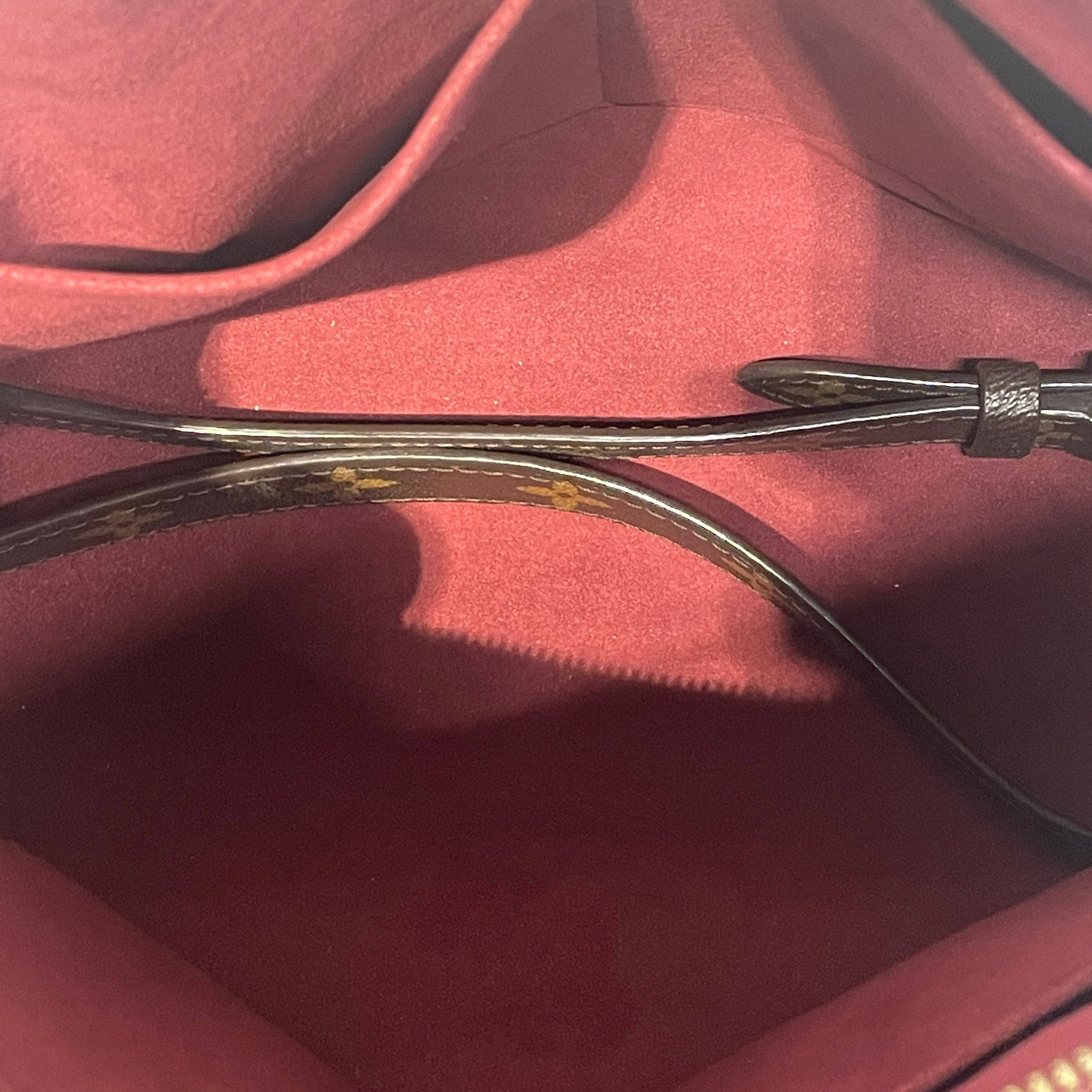 LOUIS VUITTON/Cross Body Bag/Monogram/Leather/BRW/Pallas MM view 5