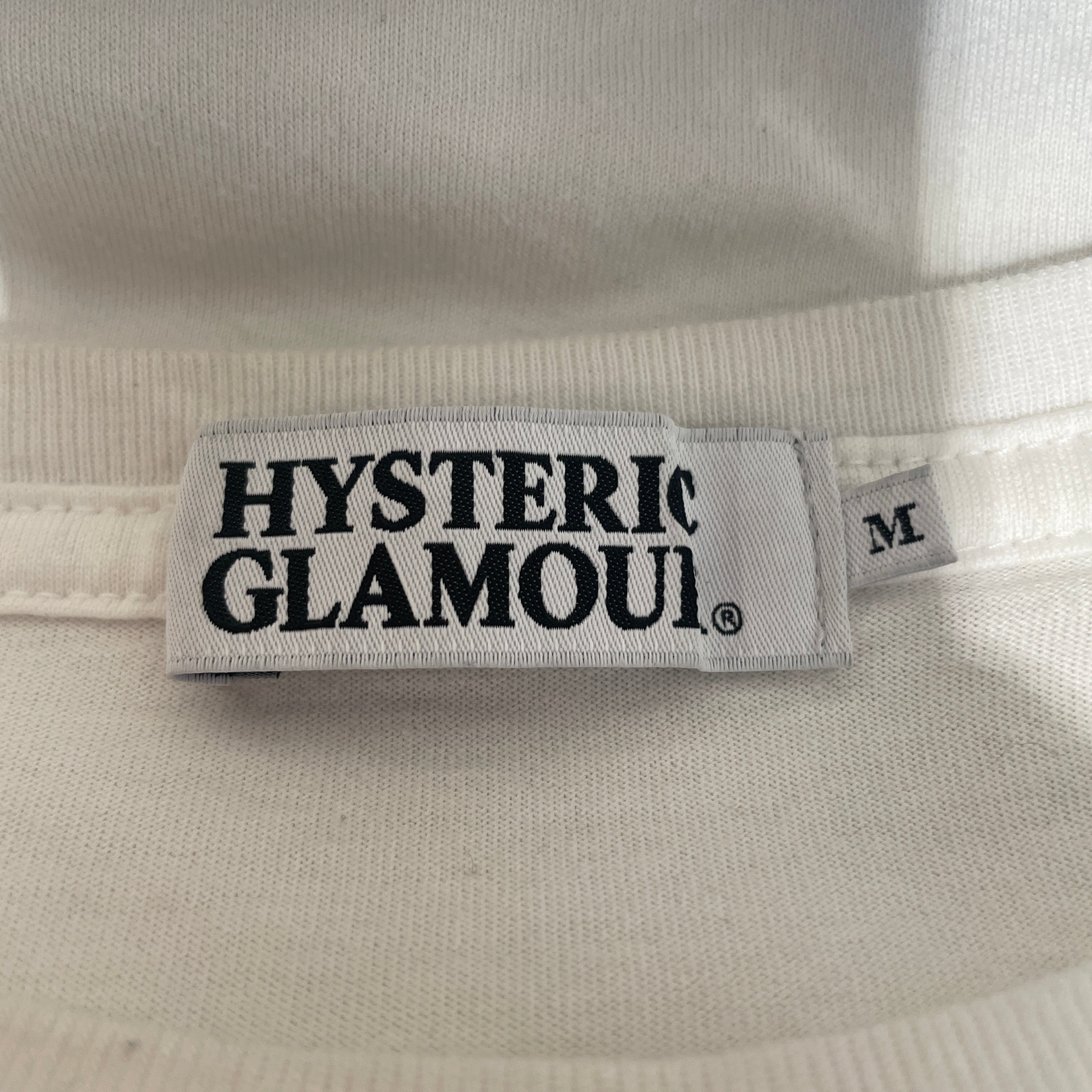 HYSTERIC GLAMOUR/T-Shirt/M/Cotton/WHT/Graphic/Girls are crazy for the city view 3