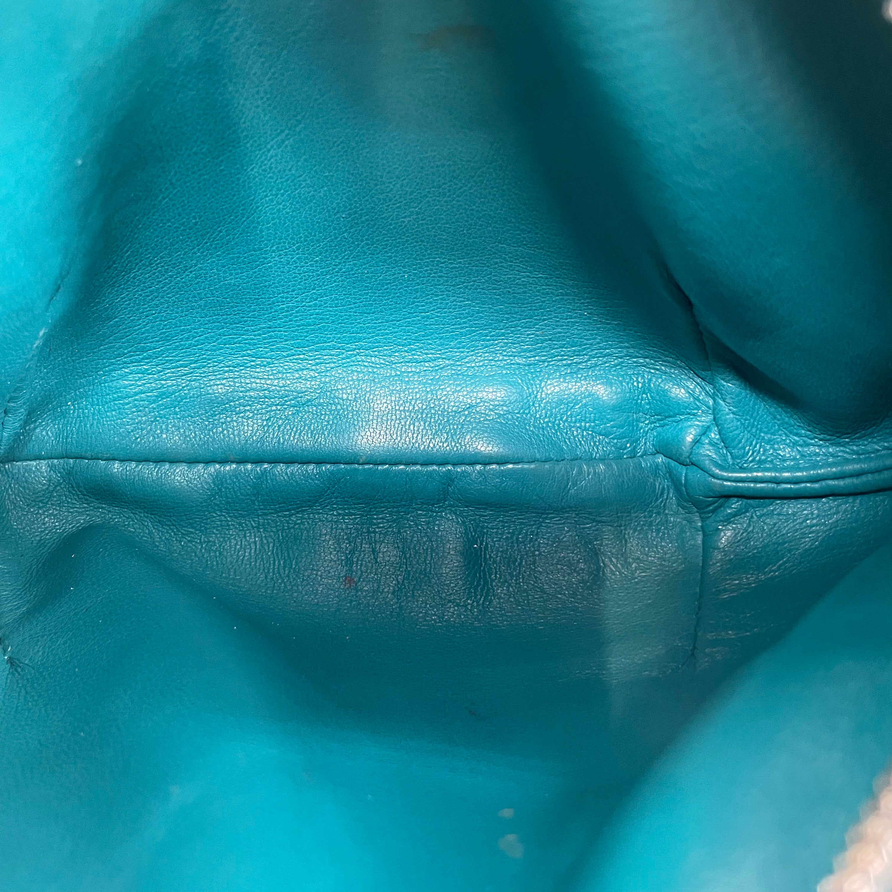 BOTTEGA VENETA/Hand Bag/S/Leather/BLU/BV JODIE HOBO view 4