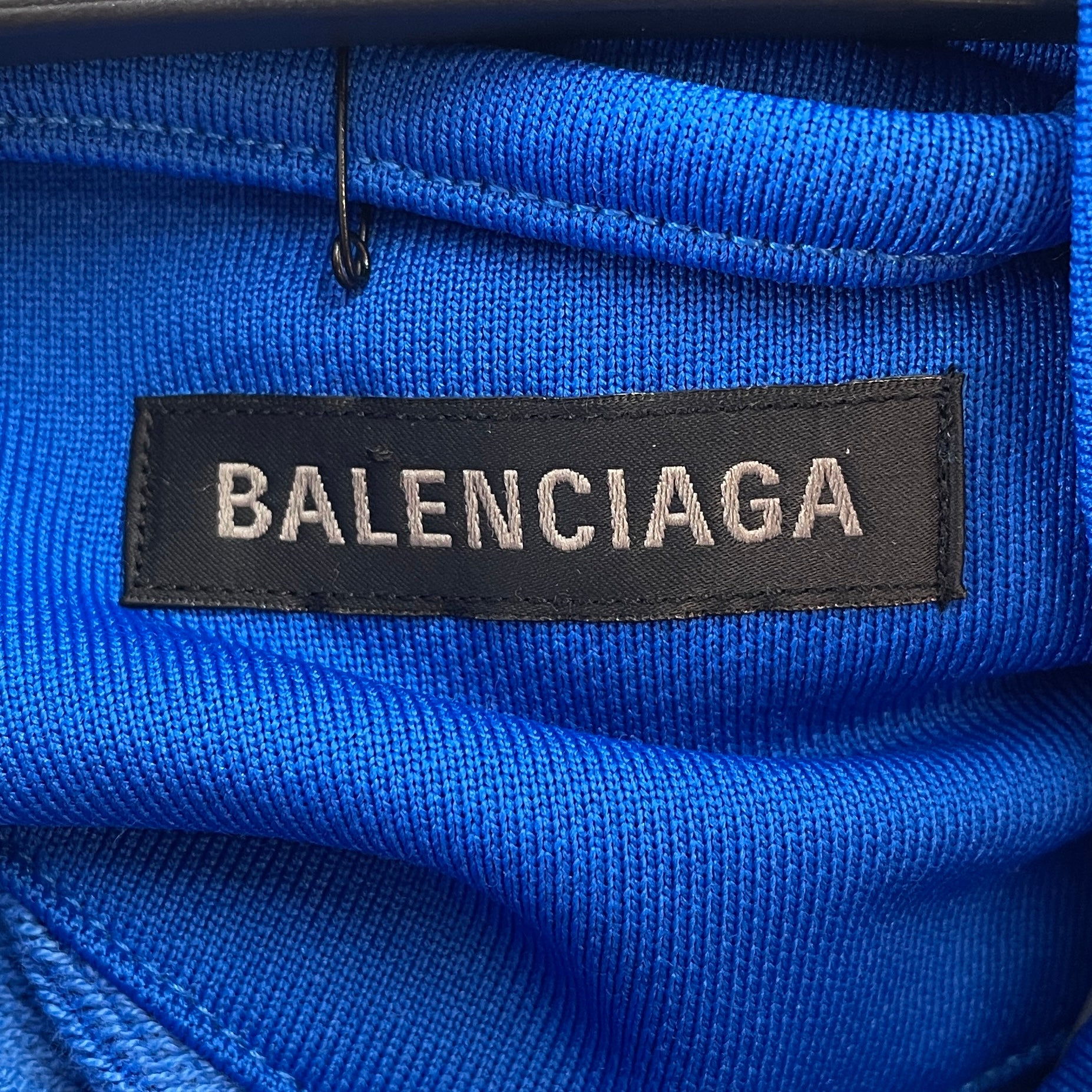 BALENCIAGA/Jacket/S/Polyester/BLU/SPORTY B PADDED view 3