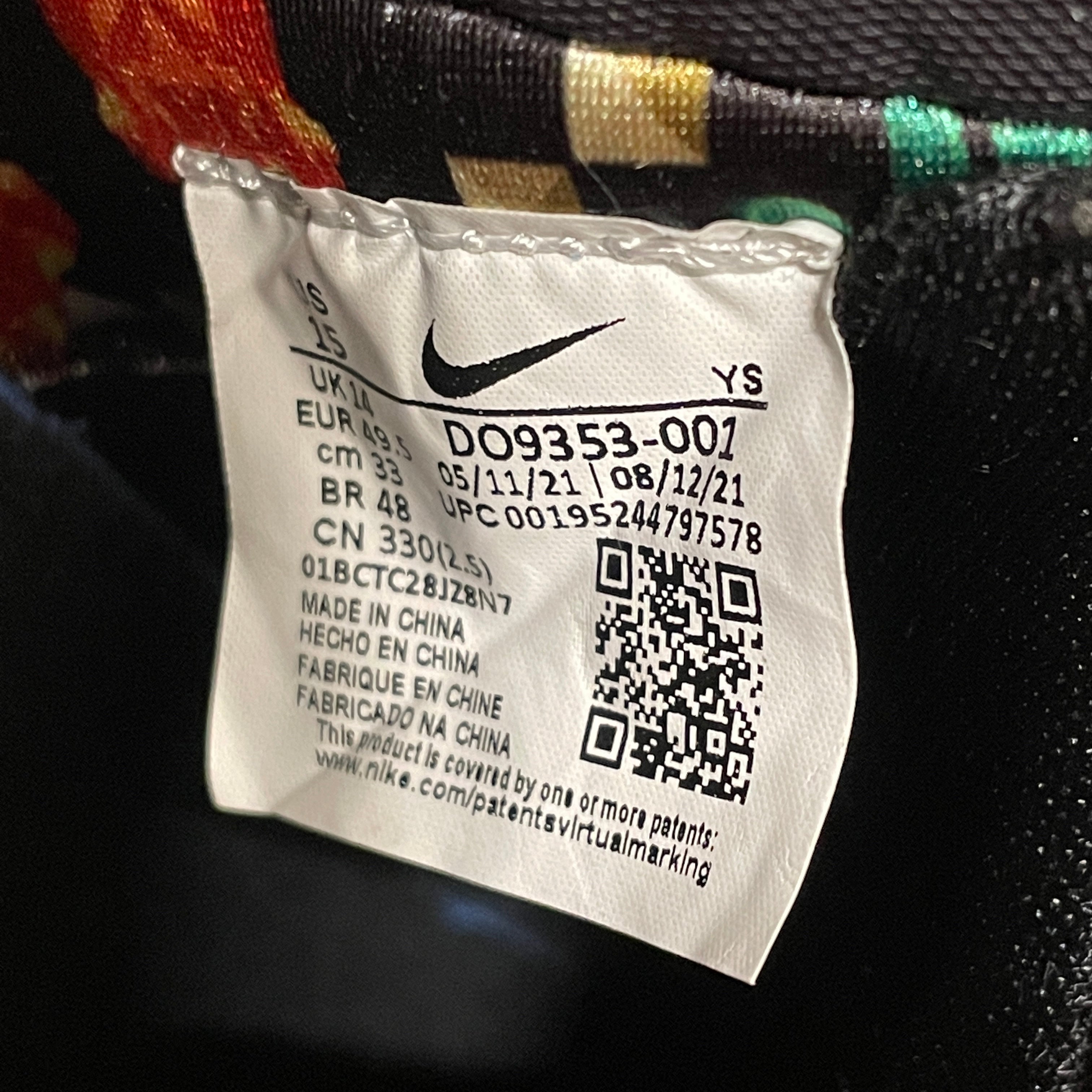 NIKE/Hi-Sneakers/US 15/Cotton/BLK/lebron watch the throne view 3