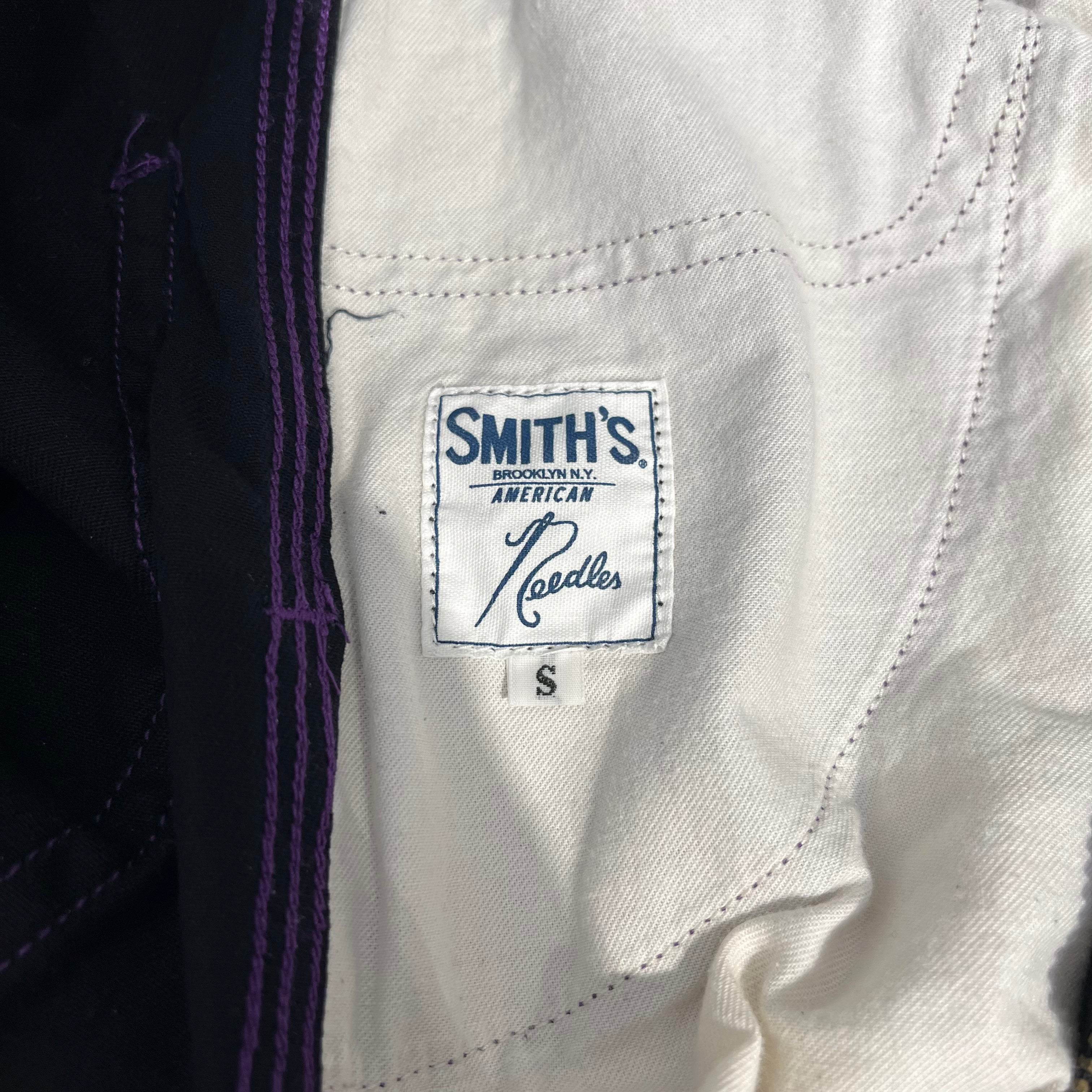 Needles/Carpenter Pants/S/Cotton/BLK/Chino/SMITHS BROOKLYN view 3