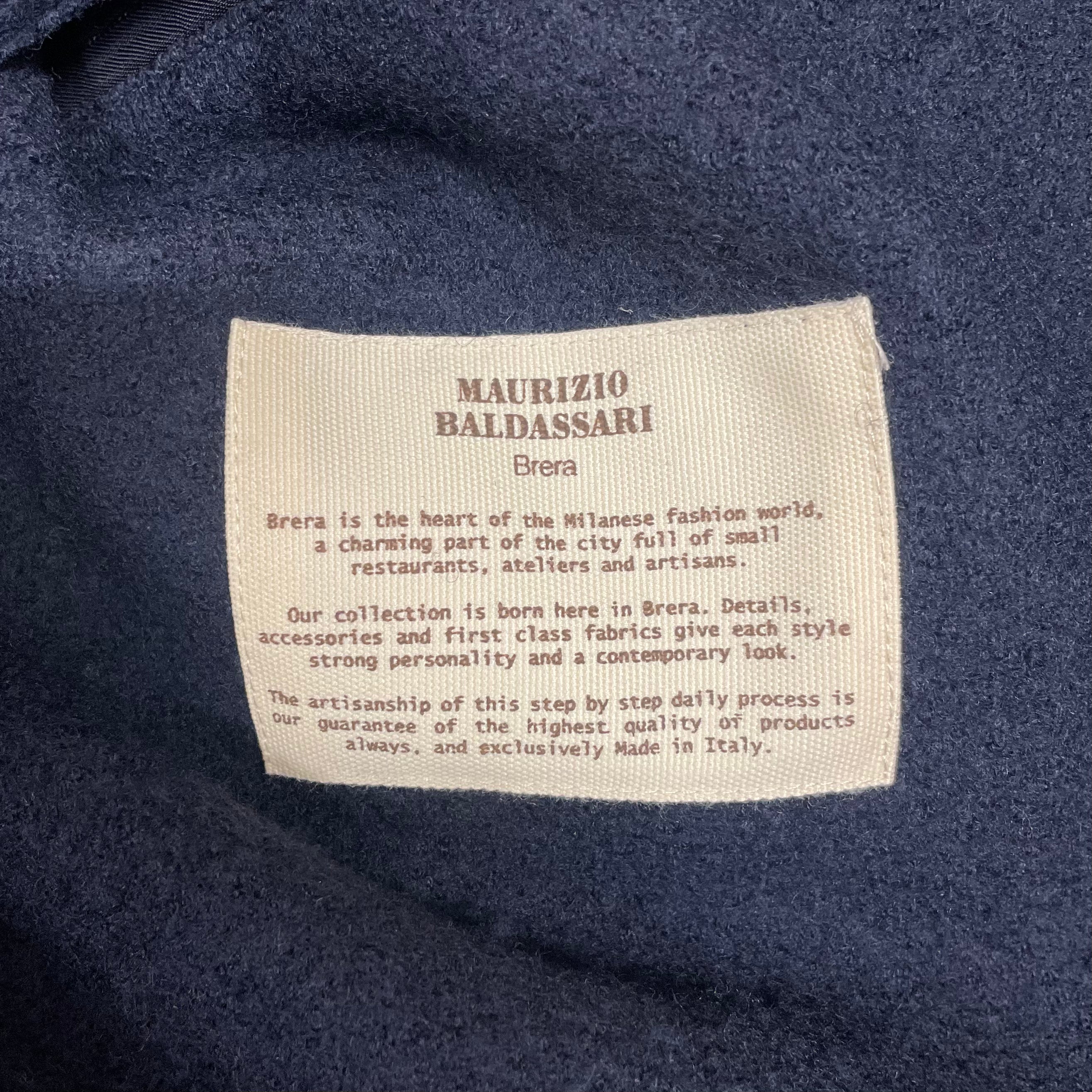 MAURIZIO BALDASSARI/Tailored Jkt/Wool/NVY/ view 4