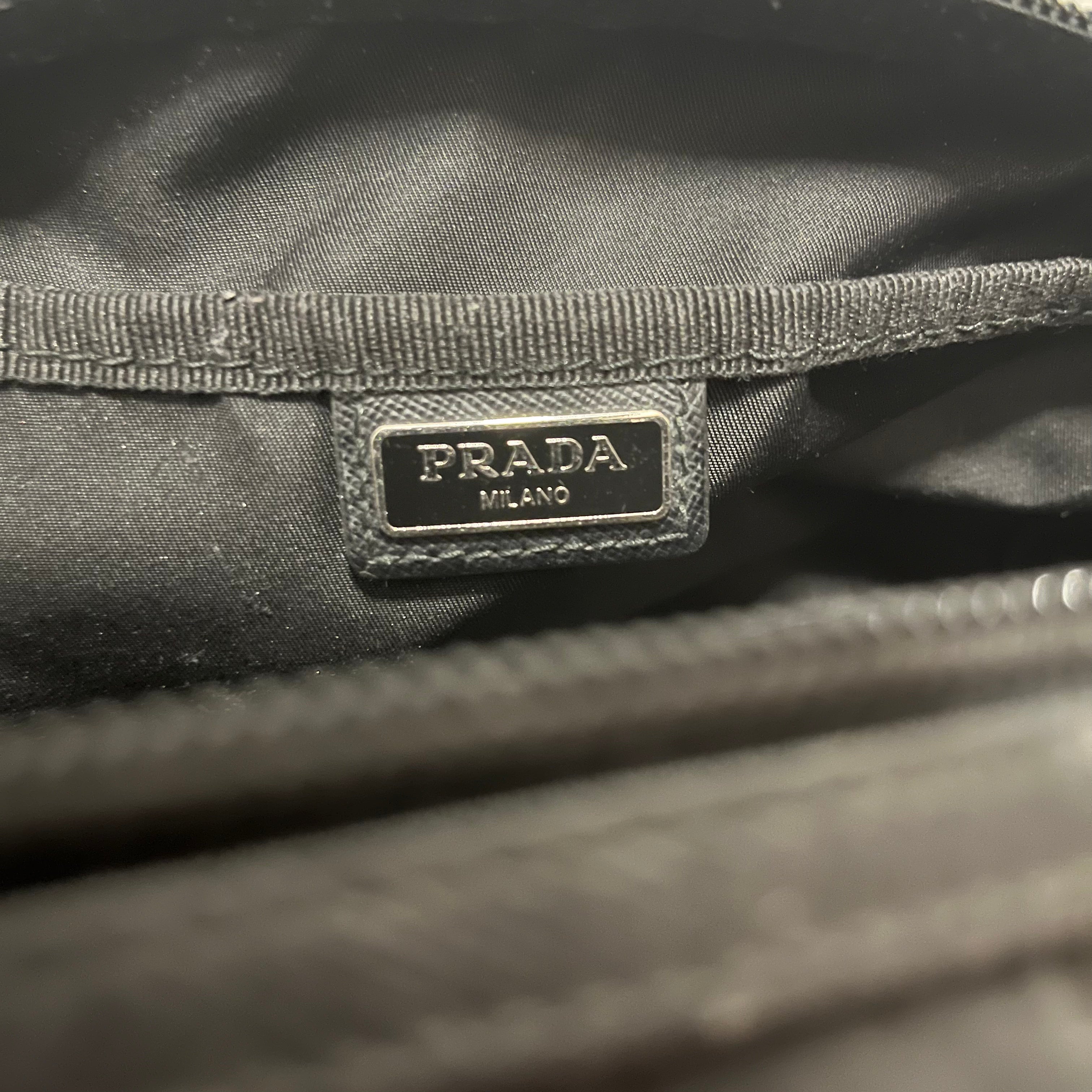 PRADA/Pouch/Nylon/BLK/pouch nylon view 6