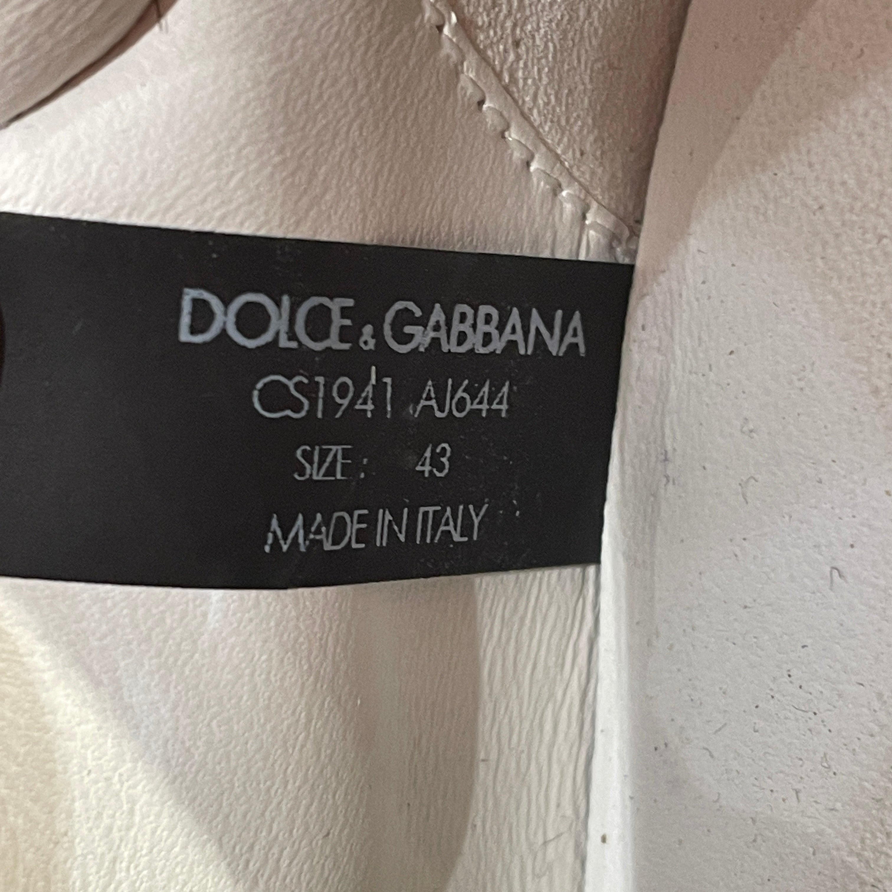 DOLCE&GABBANA/Low-Sneakers/EU 43/MLT/Daymaster Green Orange Yellow view 4