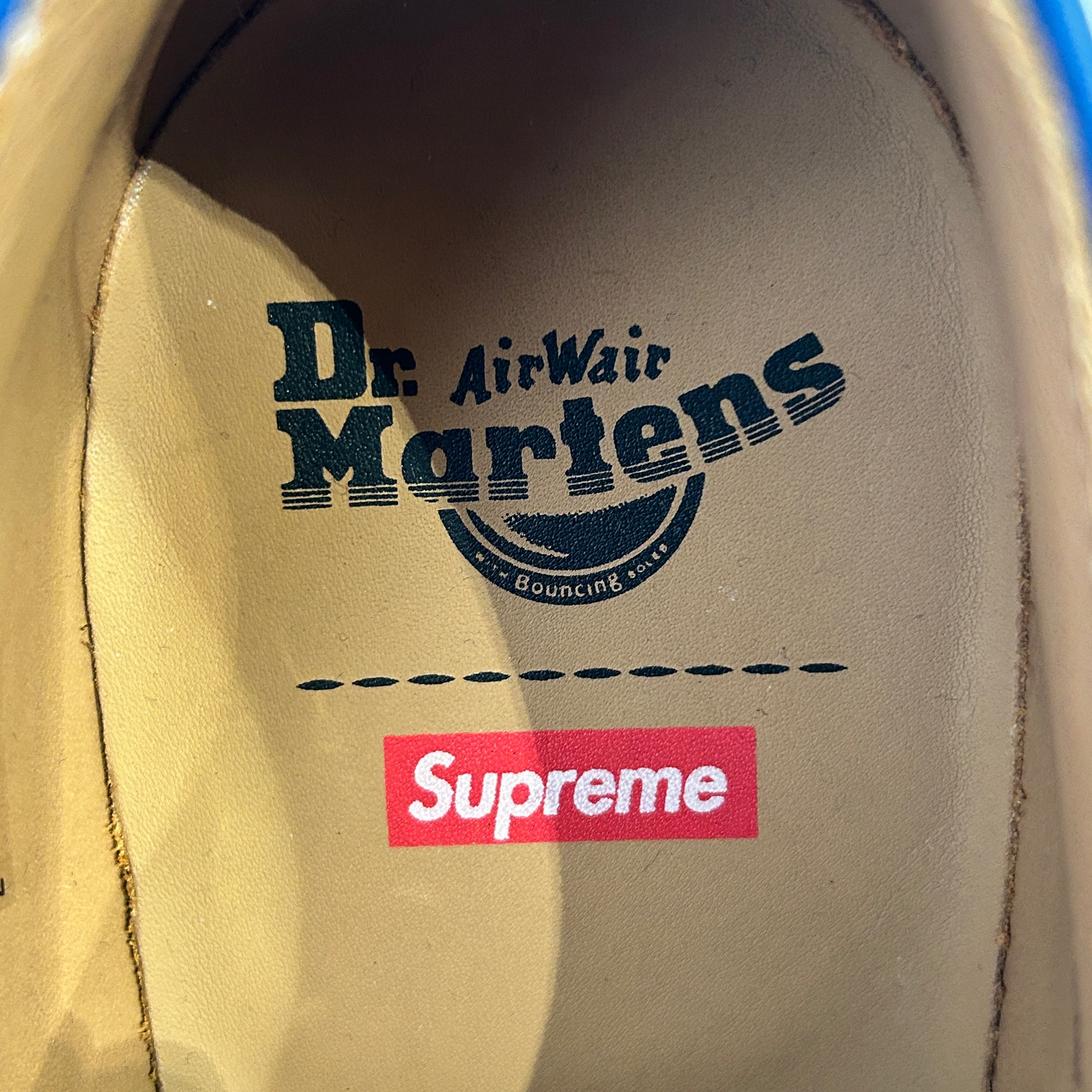 Dr.Martens/Supreme/Dress Shoes/US 11/Faux Leather/BLU/SKULL view 3