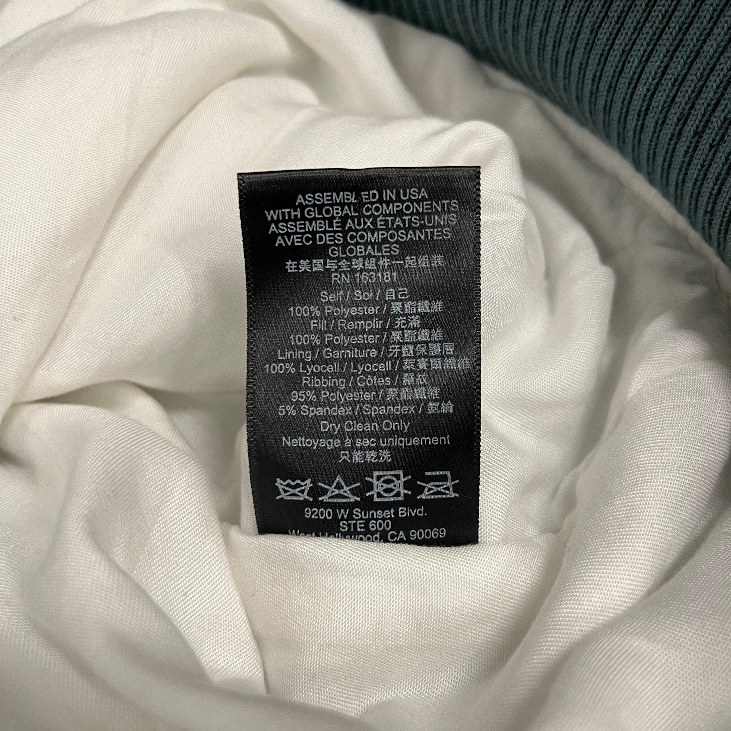 RHUDE/Quilted Jkt/L/IDG/satin bomber view 4