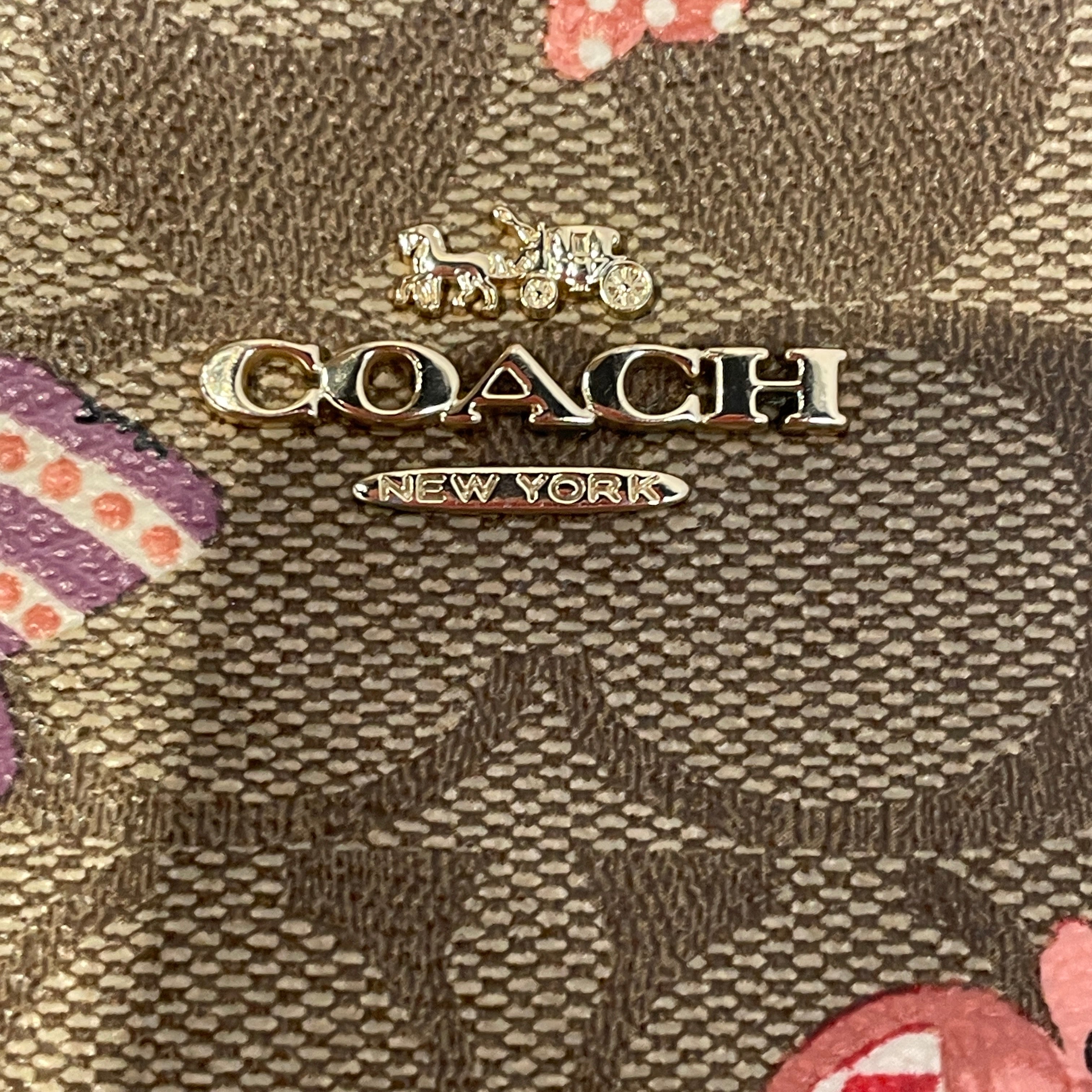 COACH/Cross Body Bag/All Over Print/Leather/BRW/Mini Camera Bag Candy Print view 3