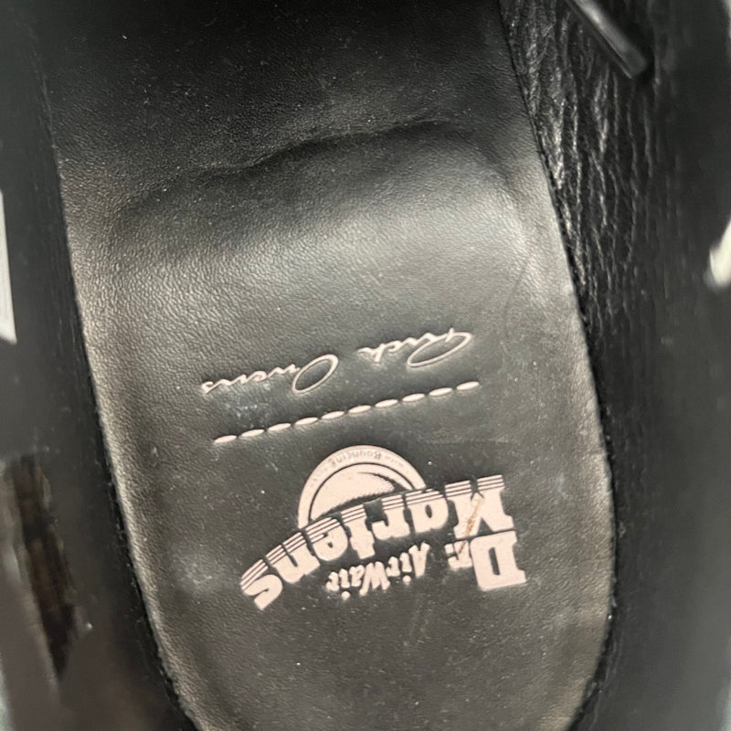 Dr.Martens/Rick Owens/Shoes/US 7/Leather/BLK/DOUBLE BUMPER DERBIES